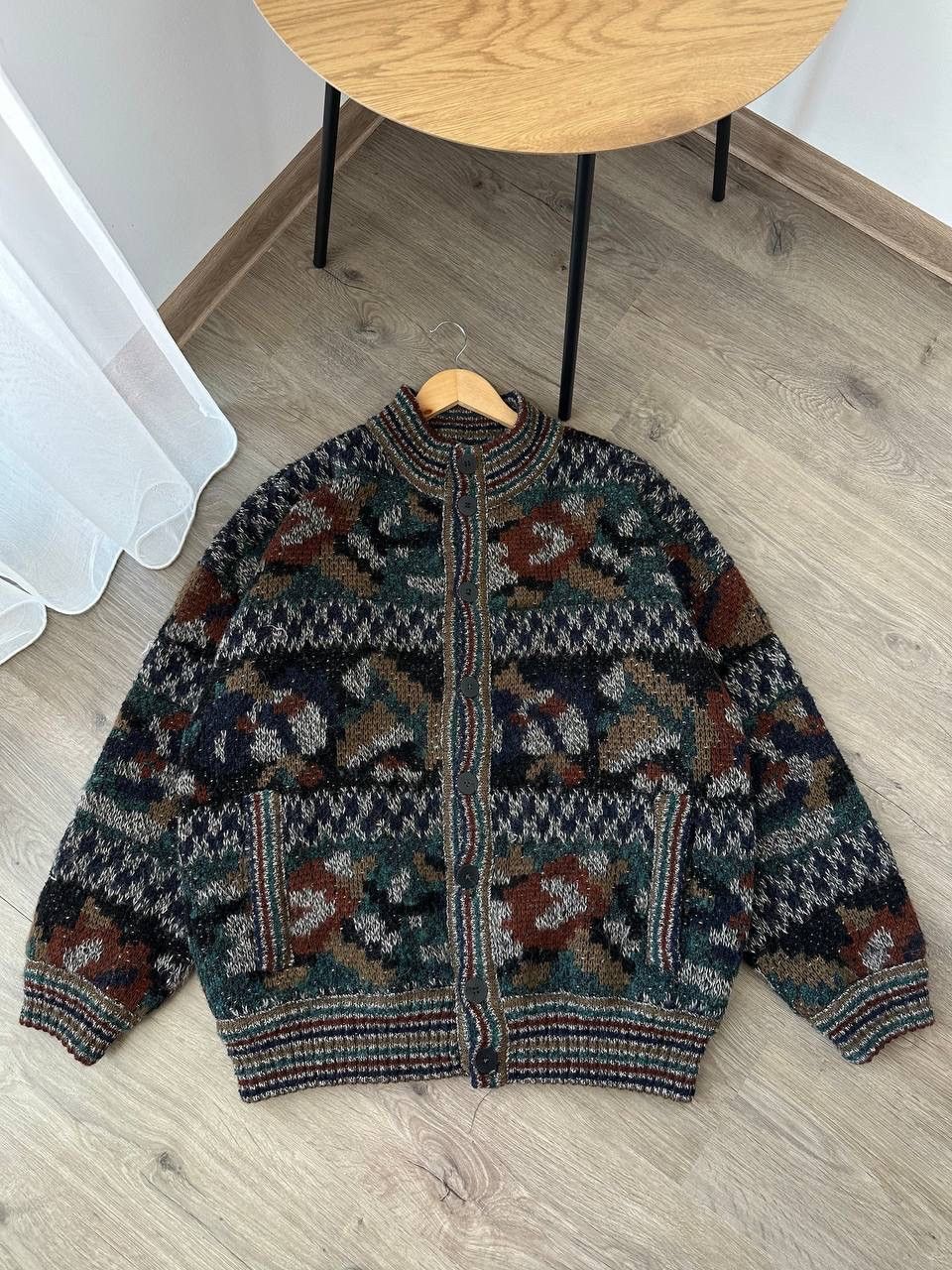 Japanese Brand × Missoni × Vintage Vintage Japanese Missoni Wool Bomber Two-Way Jacket Size US L / EU 52-54 / 3 - 8 Thumbnail