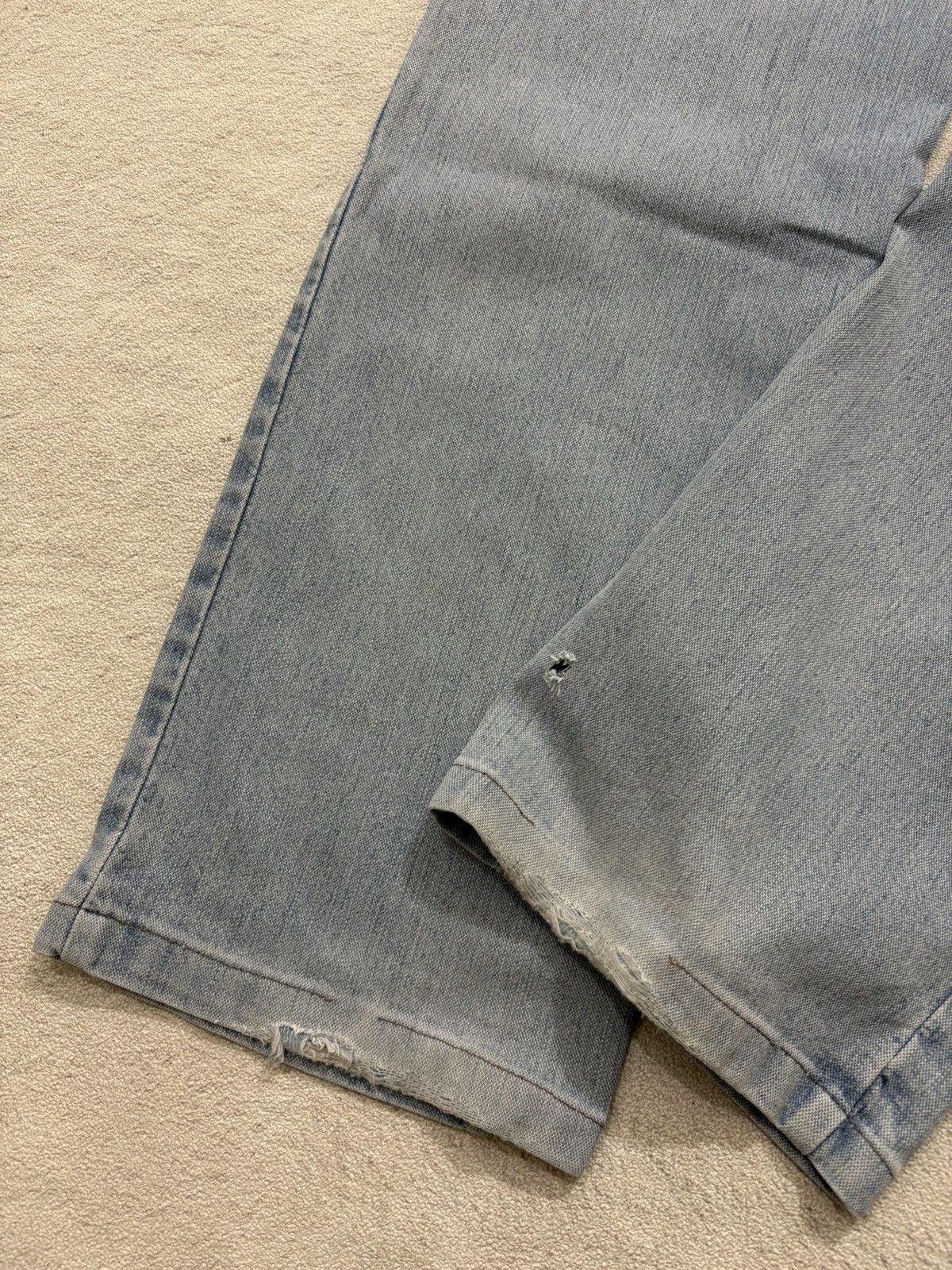 Versace Jeans Couture 2000s Versace distressed Luxury Wash Denim Size US 31 - 10 Thumbnail