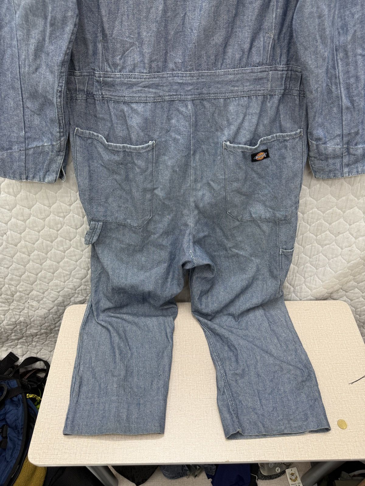 Dickies 🔥🔥🔥STEALS DICKIES DENIM COVERALL Size US 37 - 16 Thumbnail