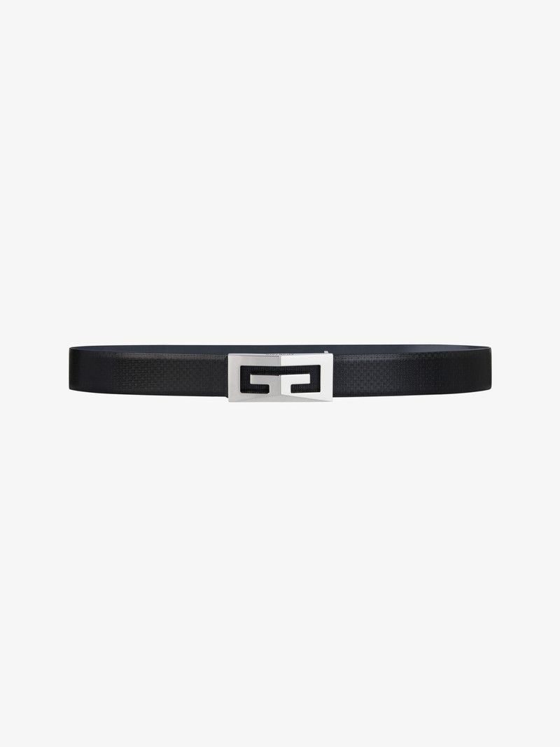 Givenchy o1srvl11e0326 Size: OS / 2G Reversible Belt in Black Size ONE SIZE - 1 Thumbnail
