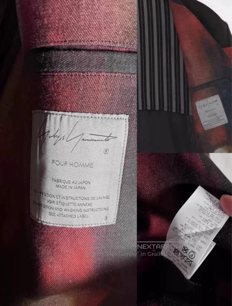 Yohji Yamamoto Yohji Yamamoto 23SS Abstract Pattern Coat. Size US M / EU 48-50 / 2 - 6 Thumbnail