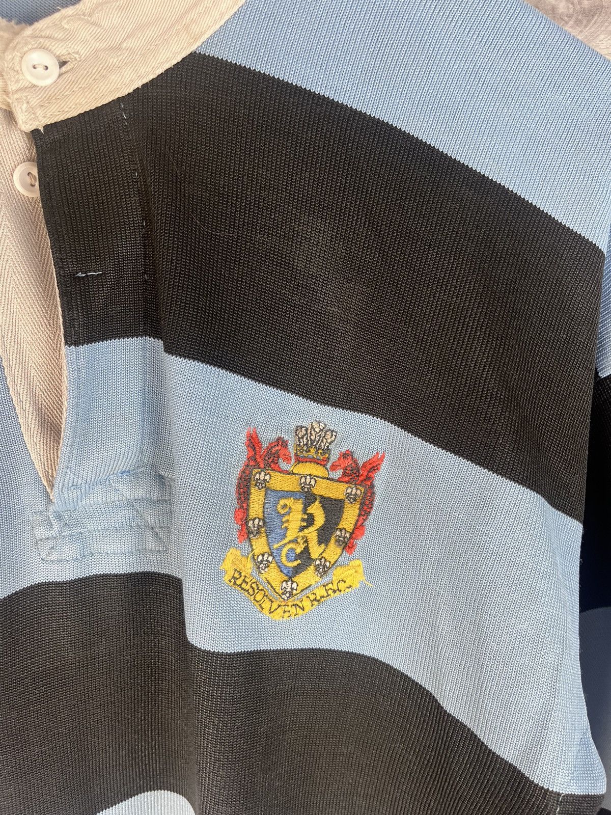 Salem Sportswear Men’s Very rare rugby jersey DERN FUELS Resolven R.F.C Size US XL / EU 56 / 4 - 9 Thumbnail