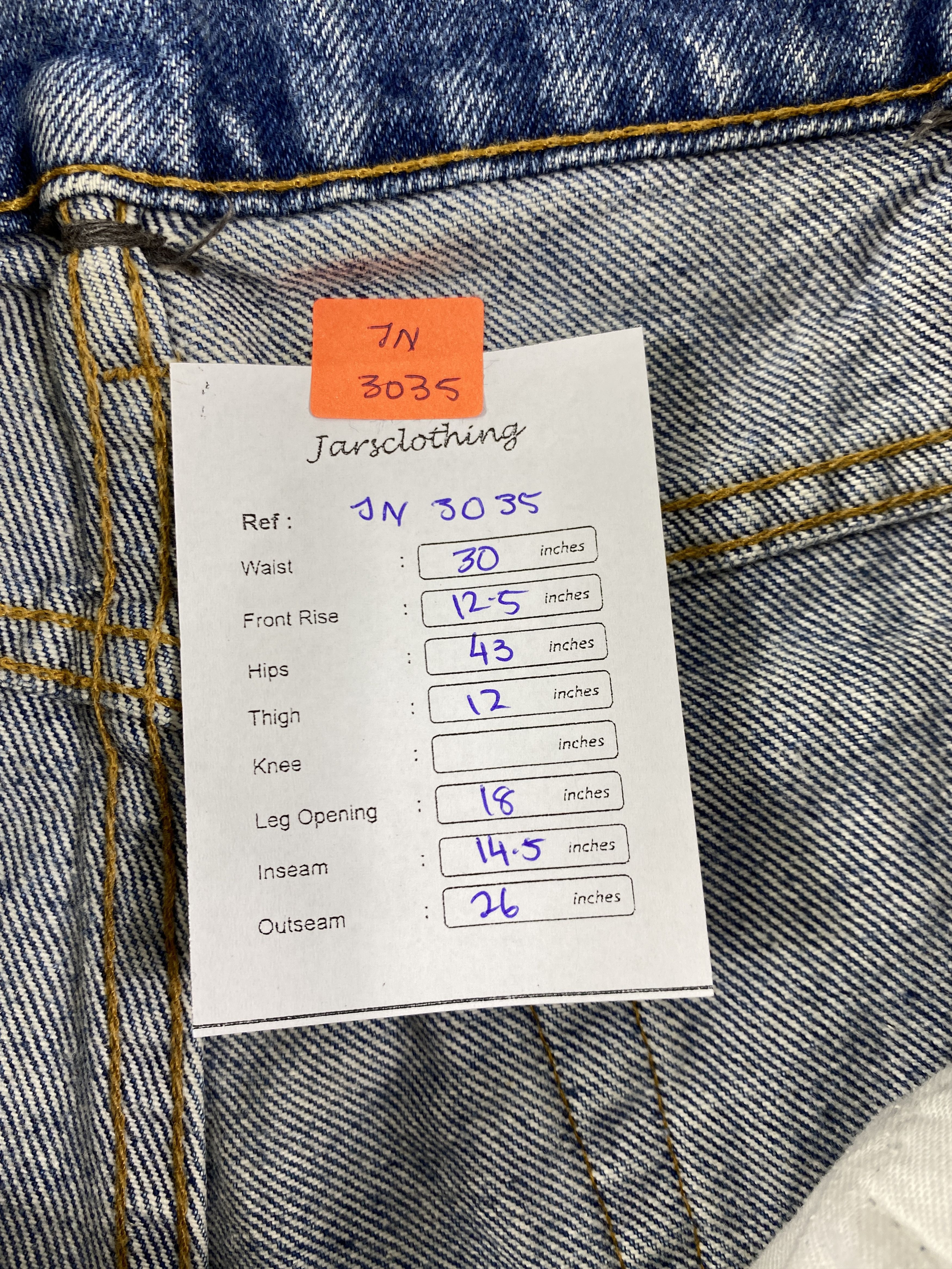 Levi's 90s Vintage Levis 505 Jeans 30x14.5 - JN3035 Size US 30 / EU 46 - 7 Thumbnail
