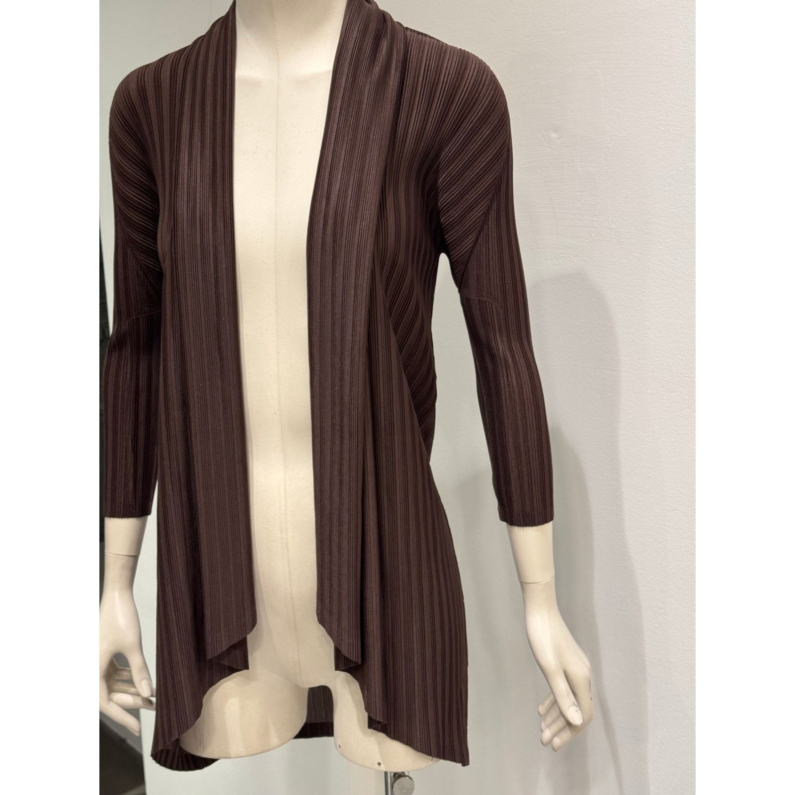 Issey Miyake 2000s Issey Miyake “Pleats Please” cardigan Size XS / US 0-2 / IT 36-38 - 4 Thumbnail