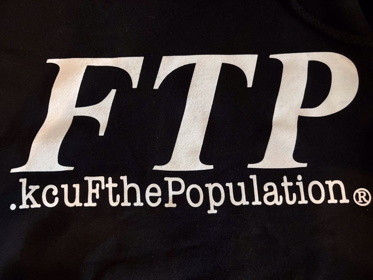 Fuck The Population FTP OG Logo Hoodie (M) Size US M / EU 48-50 / 2 - 2 Thumbnail