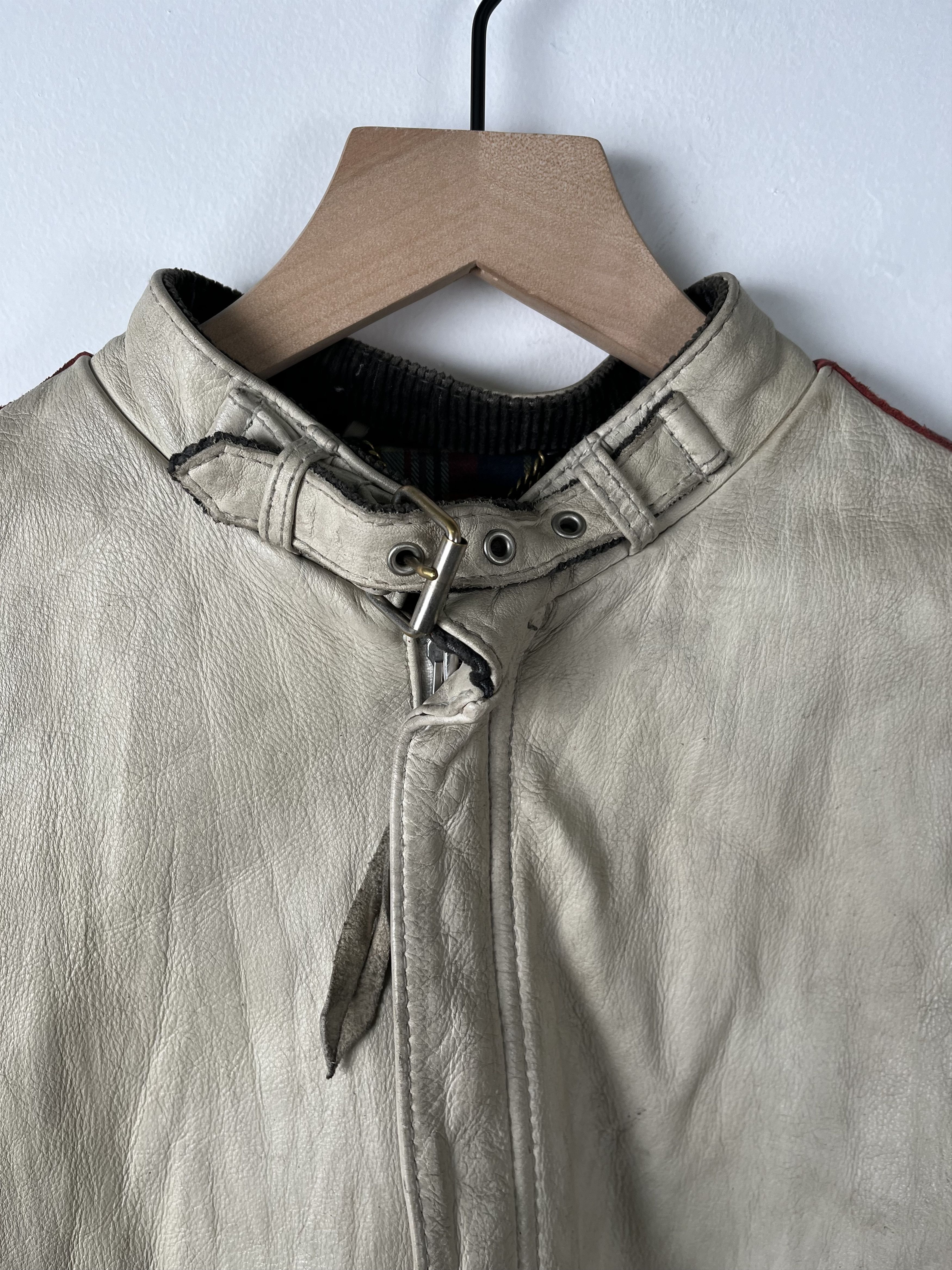 Schott Schott Leather Motocross Cafe Racer Jacket Size US S / EU 44-46 / 1 - 7 Thumbnail