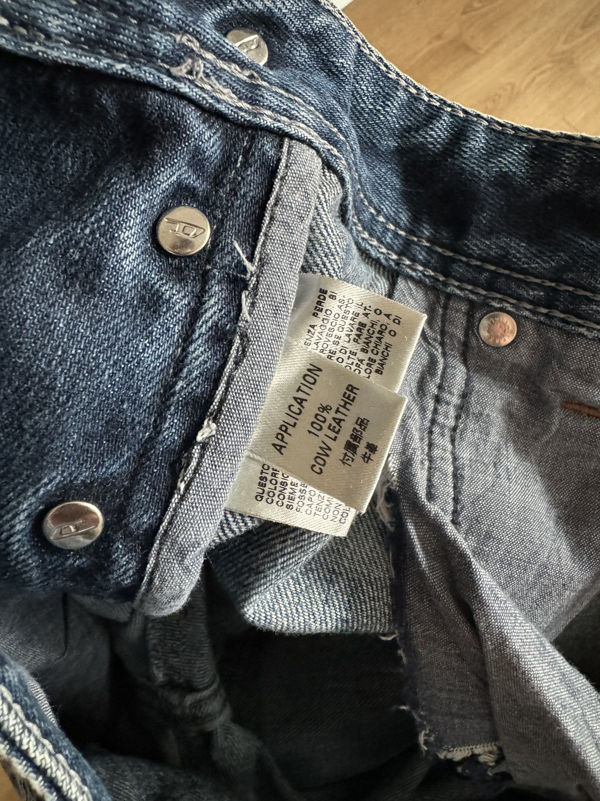 Diesel × Vintage Diesel shorts denim shorts rare rock vintage 00s Rick style Size US 34 / EU 50 - 10 Thumbnail