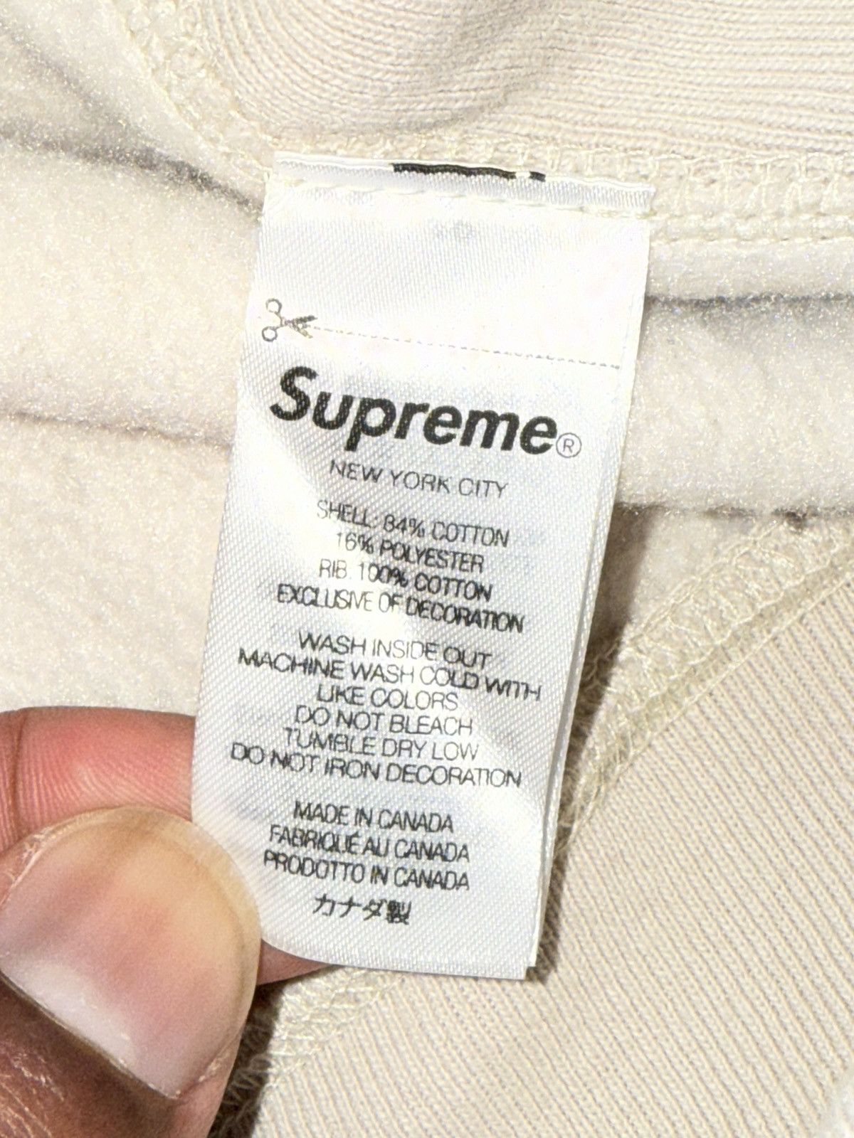 Supreme Supreme Box Logo Hooded Stone Sweatshirt (FW24) Size US M / EU 48-50 / 2 - 9 Thumbnail