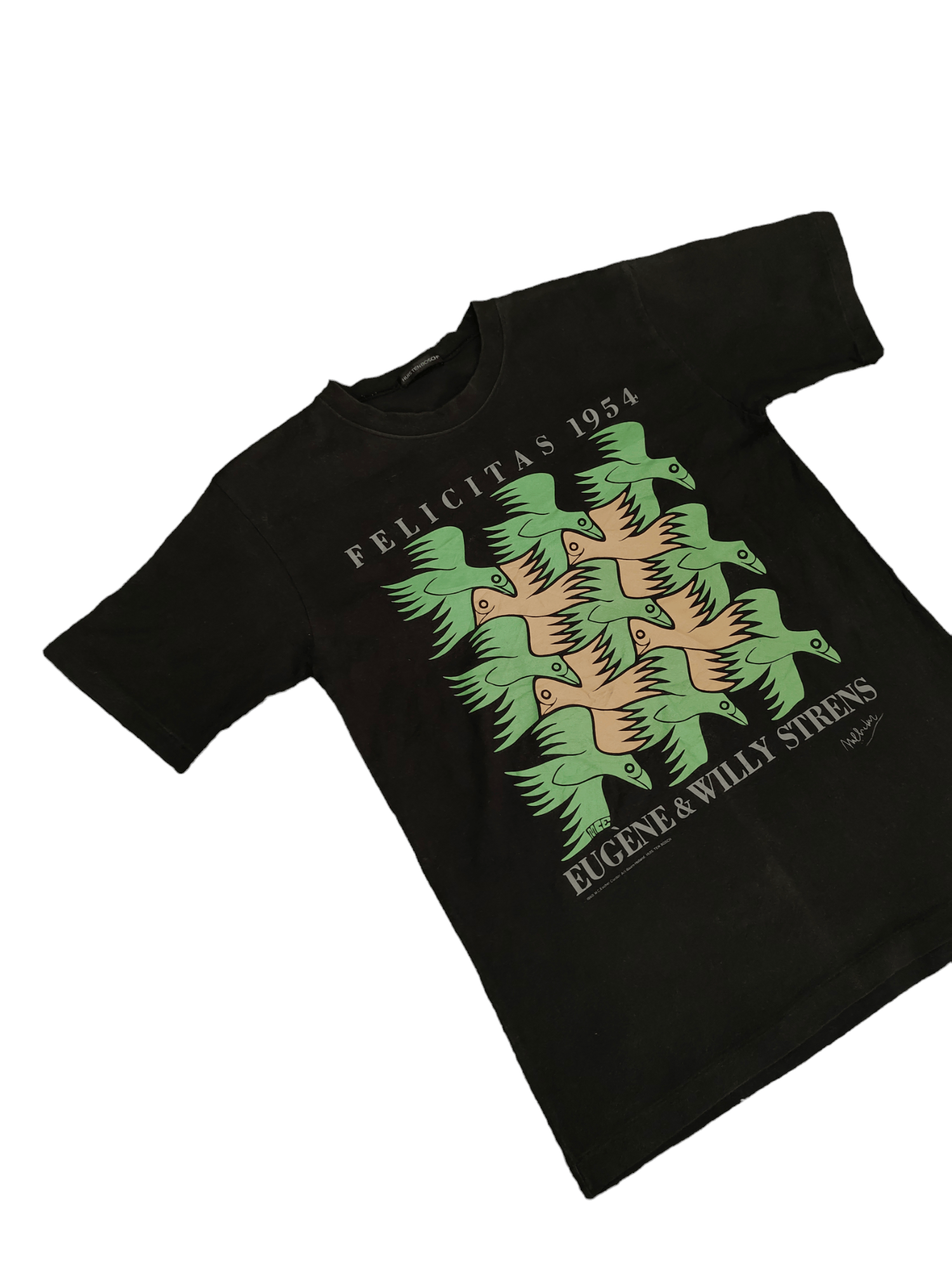 Arts & Science Vintage 90s M.C Escher Felicitas 1954 Eugene & Willy Strens Size US M / EU 48-50 / 2 - 6 Thumbnail