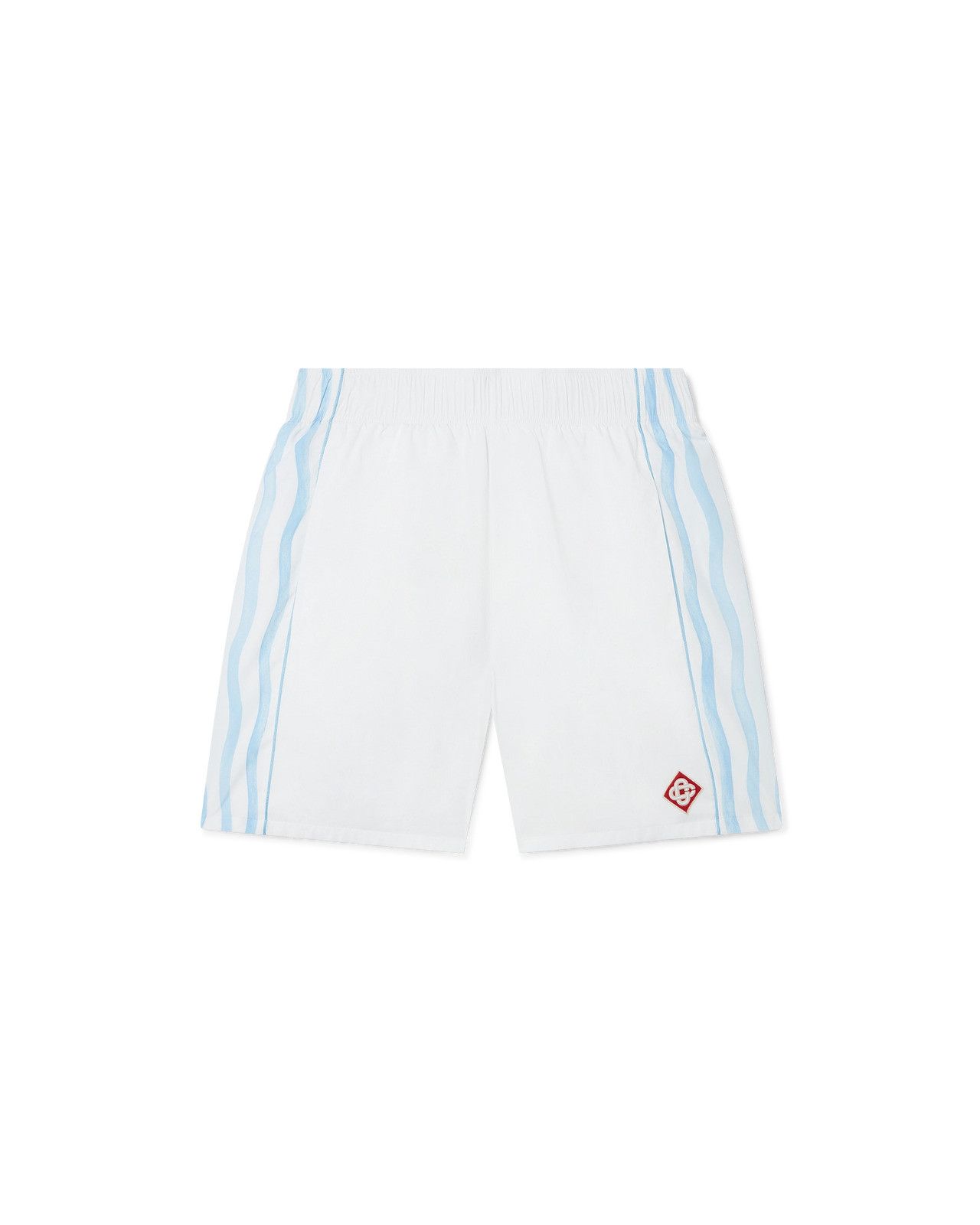 Casablanca o1mle0326 Shellsuit Nylon Shorts in White Size US 38 / EU 54 - 2 Thumbnail