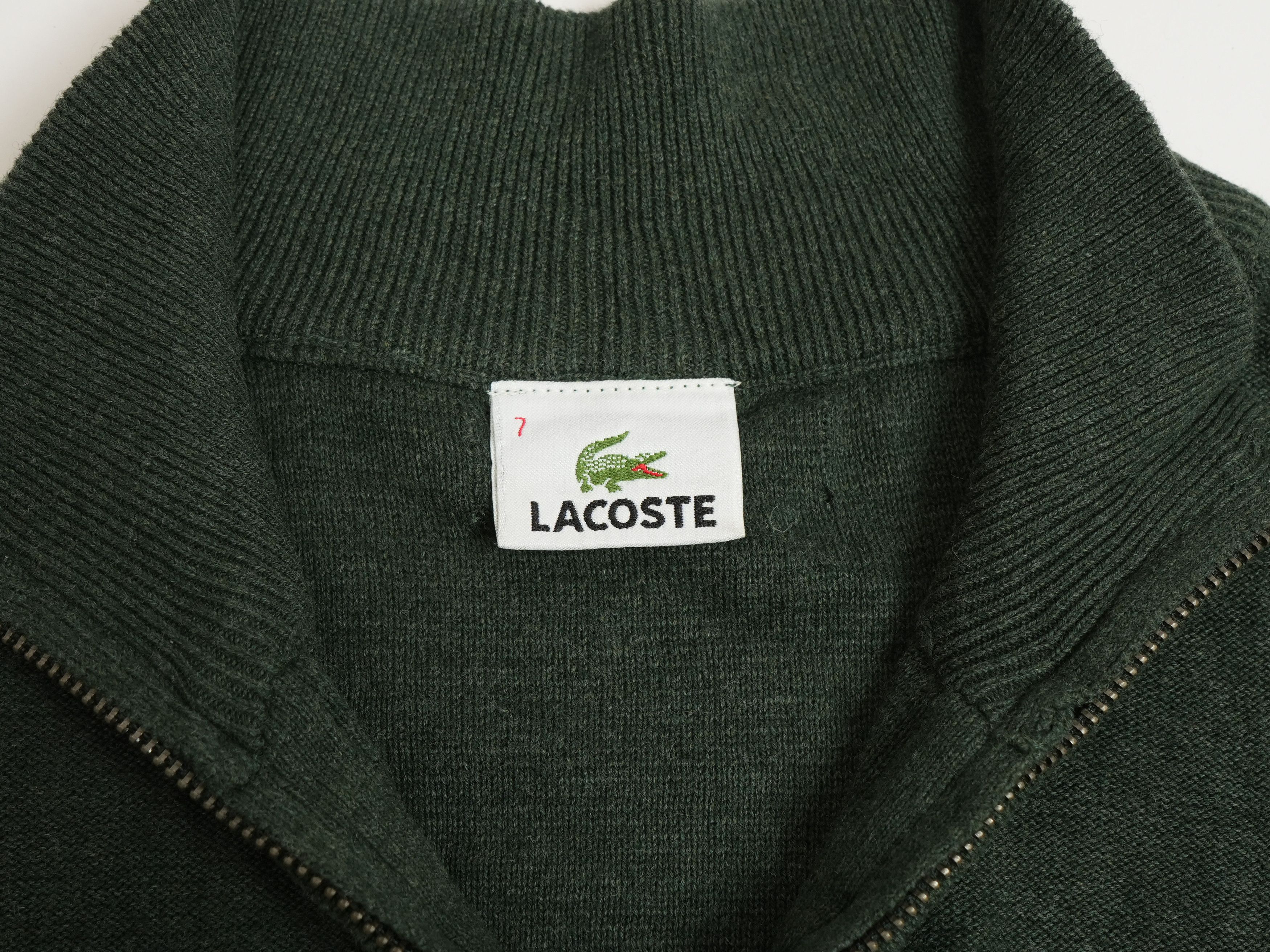 Lacoste Lacoste 1/4 Zip Sweater Jumper Size US XXL / EU 58 / 5 - 4 Thumbnail