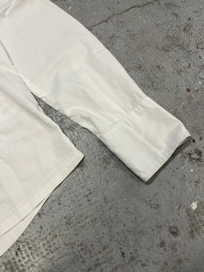 Prada × Vintage SS2010 Prada White Buttoned Mao Shirt Size US M / EU 48-50 / 2 - 6 Thumbnail