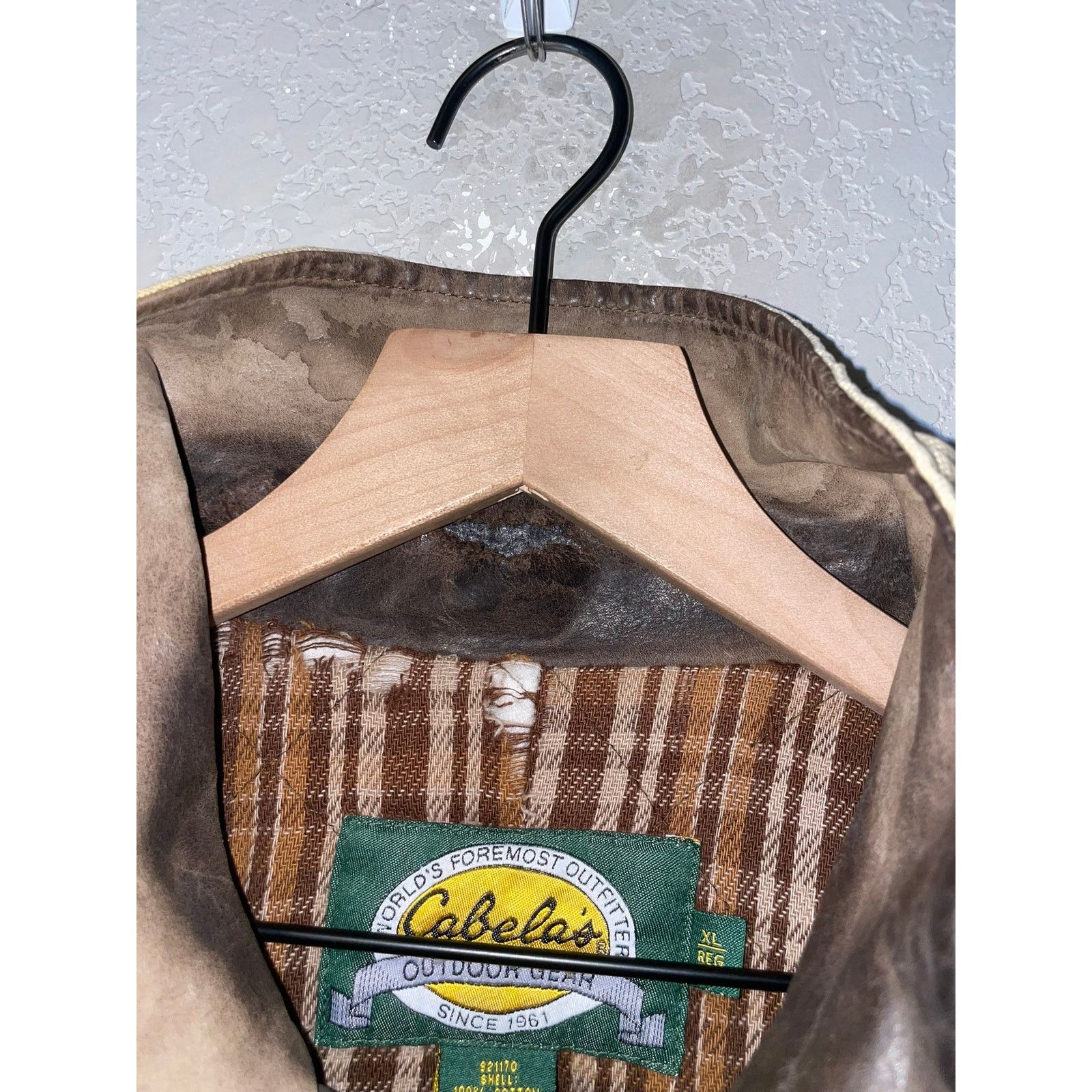 Cabelas Vintage Cabelas Work Jacket Outdoor Gear Nubuck Nylon VTG XL Size US XL / EU 56 / 4 - 8 Thumbnail