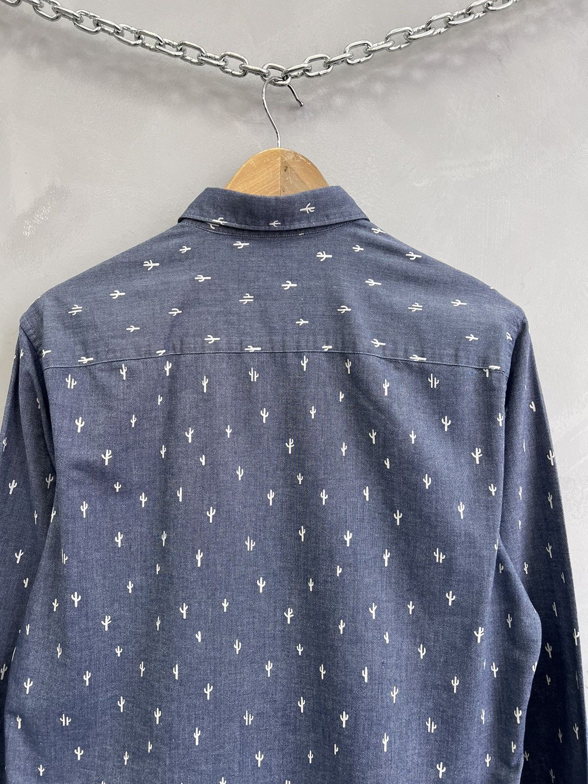Kenzo Kenzo Shirt button up Streetwear Cactus Print Size US L / EU 52-54 / 3 - 10 Thumbnail