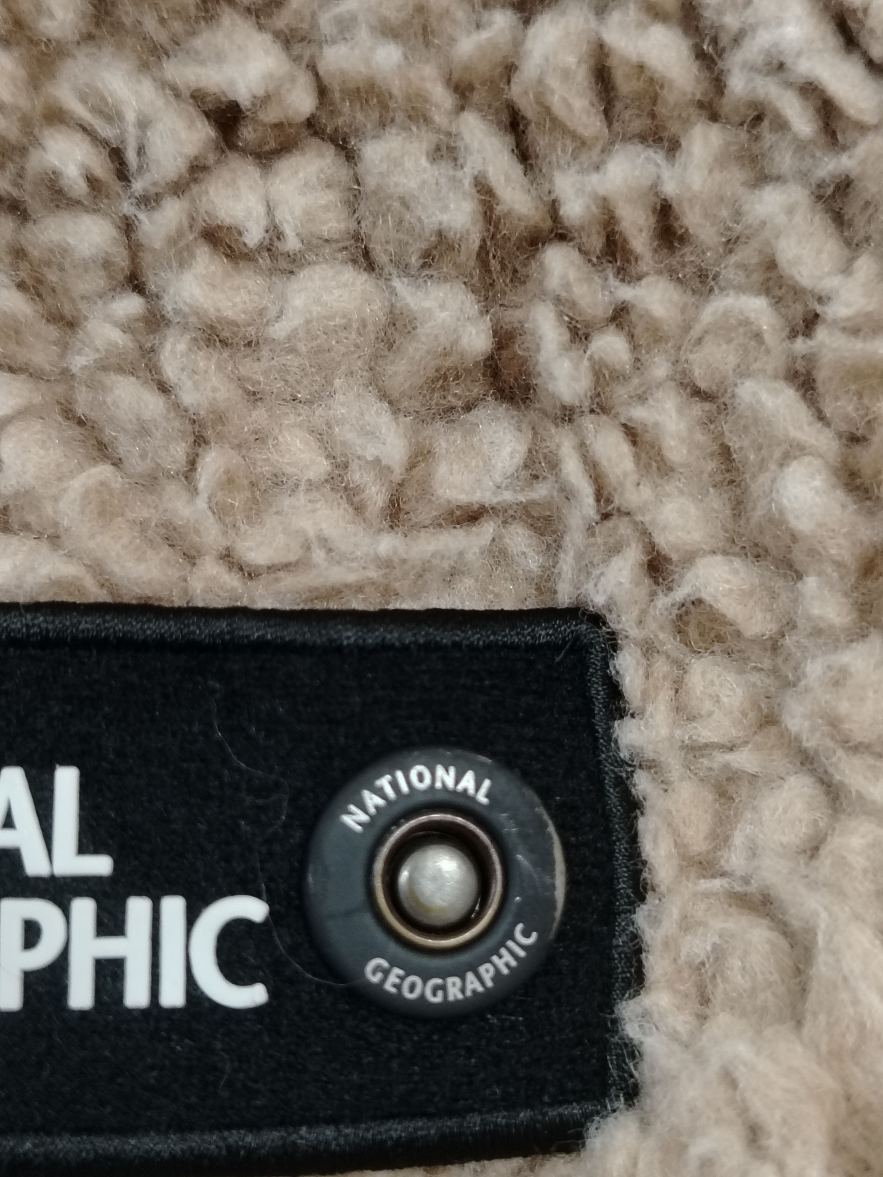 Grailed National Geographic sherpa fleece jacket Size US S / EU 44-46 / 1 - 7 Thumbnail