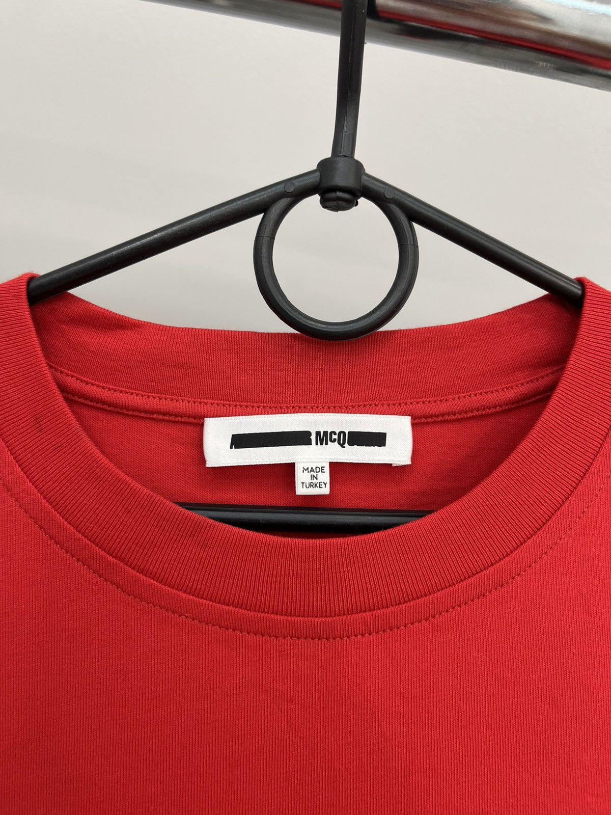 McQ Alexander McQueen McQ by Alexander McQueen MCQ Embroidered Tee Dres Size M / US 6-8 / IT 42-44 - 4 Thumbnail