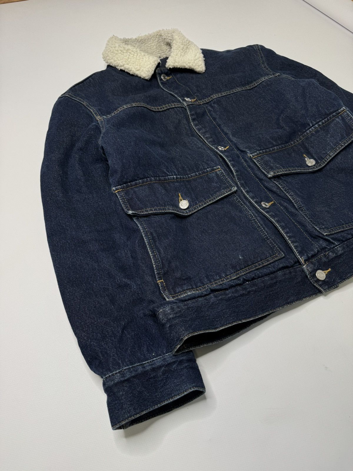 Vintage Vintage denim workwear jacket detroit vibe swag y2k 00s sk8 Size US M / EU 48-50 / 2 - 3 Thumbnail