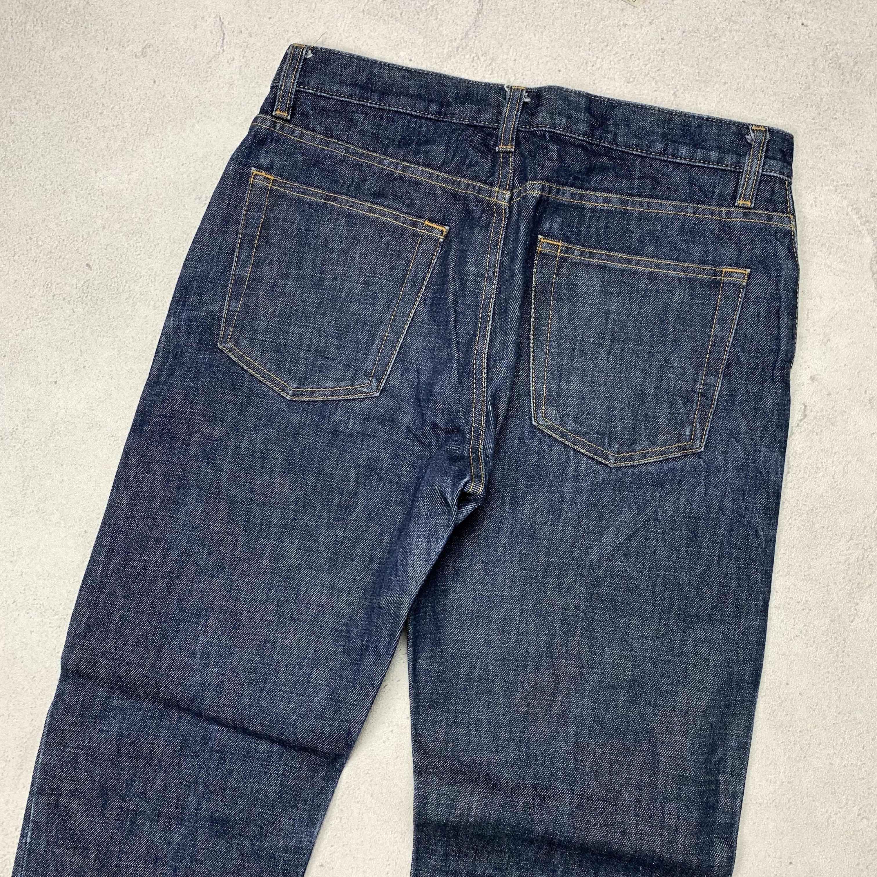 Helmut Lang 1999 Helmut Lang Classic Raw Denim Italian Cut Size US 28 / EU 44 - 6 Thumbnail