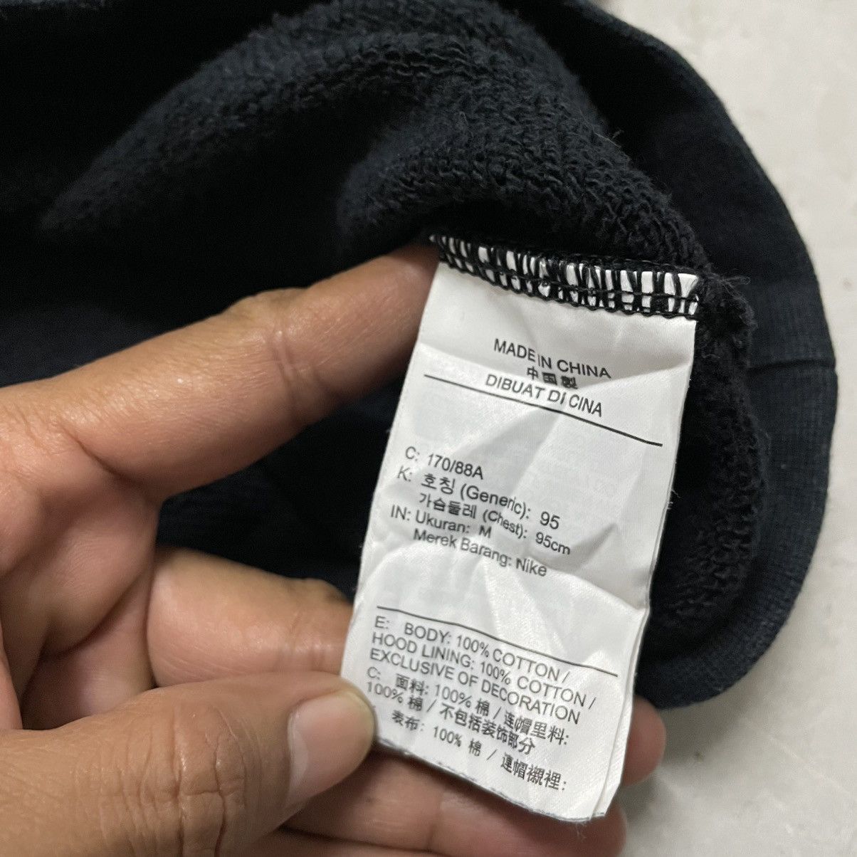 Nike × Nike ACG 🔴 Rare ! ! Vintage Nike Big Logo Hoodie 🔴 Size US M / EU 48-50 / 2 - 7 Thumbnail