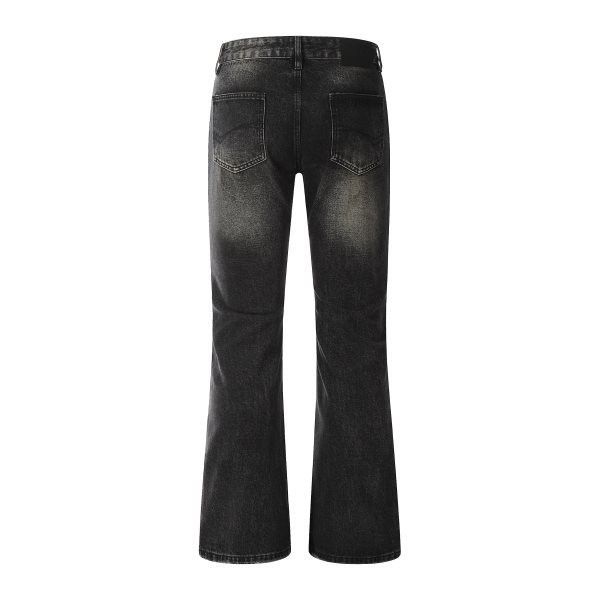 Japanese Brand High street retro loose straight flared jeans y2k Size US 32 / EU 48 - 2 Thumbnail