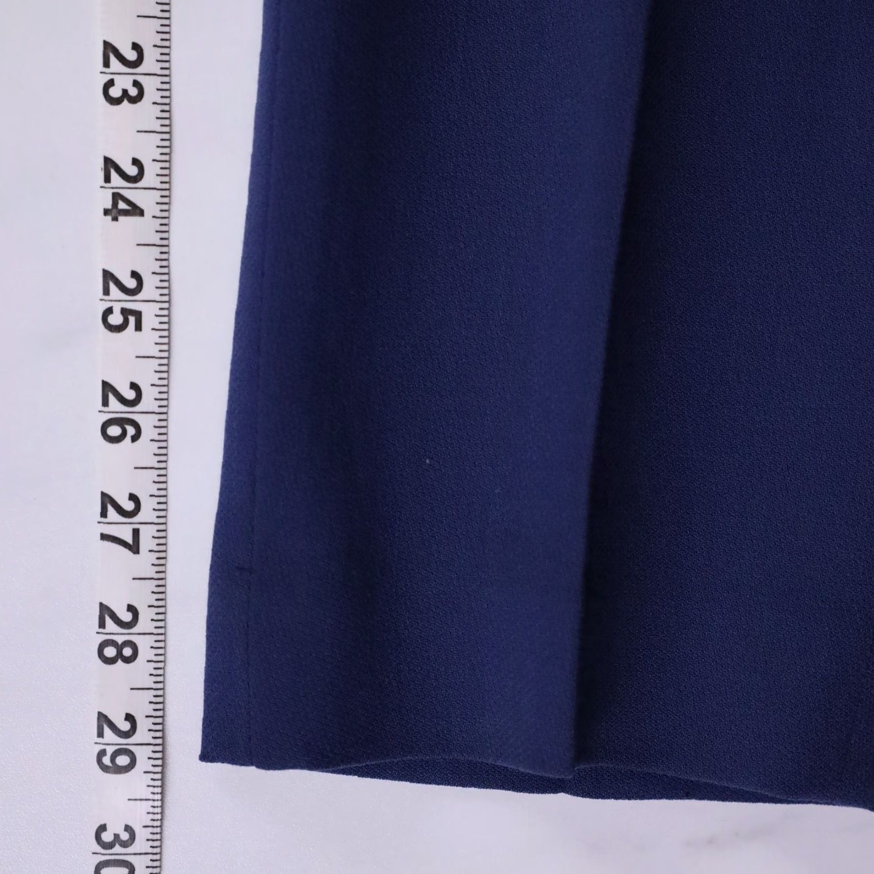Vintage Doncaster Dress Pants Womens 6P Petite Blue Wool Tailored Straight Career Dress Pants Ladies 6P Petite Blue Wool Tailored Straight Career Size 28" / US 6 / IT 42 - 6 Thumbnail