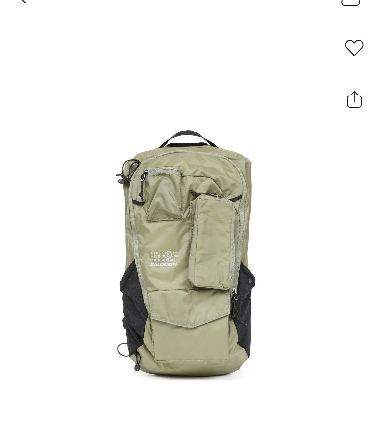 Maison Margiela Maison Margiela MM6 daypack backpack Size ONE SIZE - 2 Thumbnail