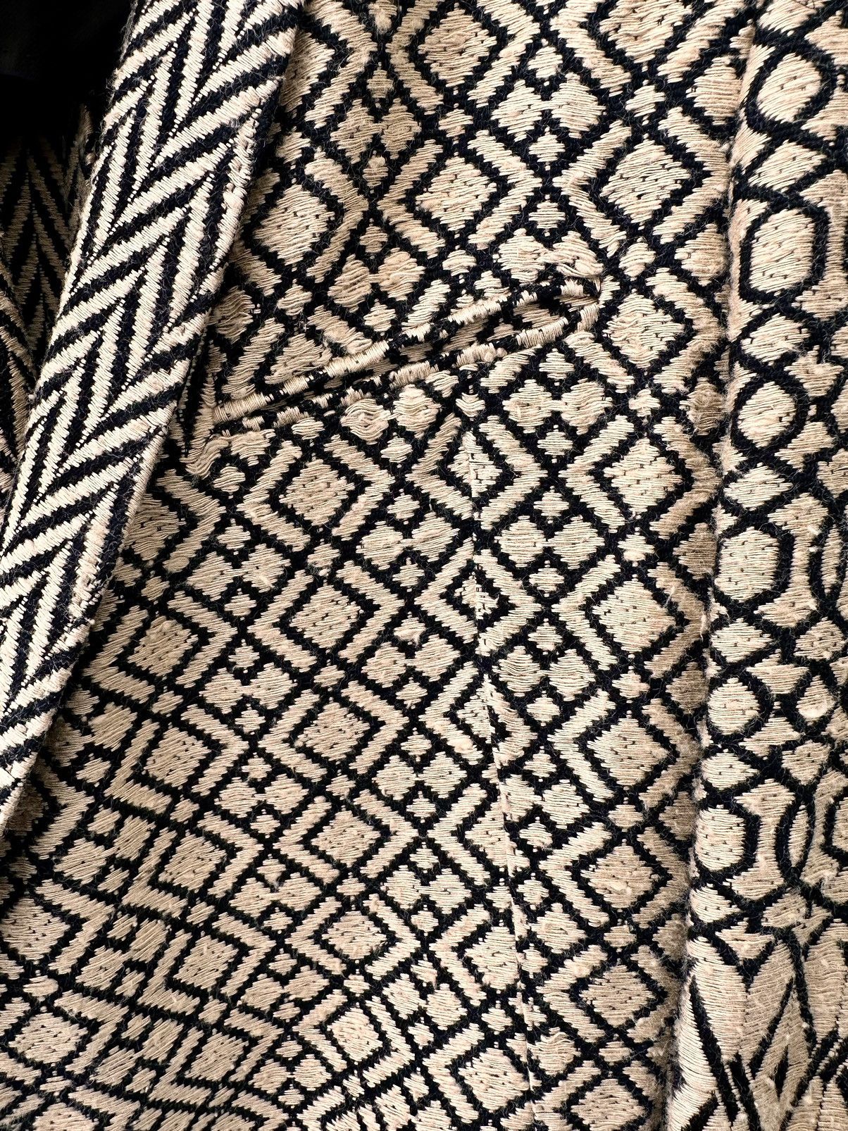 Haider Ackermann FW14 “MONTALTO” JACQUARD BLAZER Size 44L - 4 Thumbnail