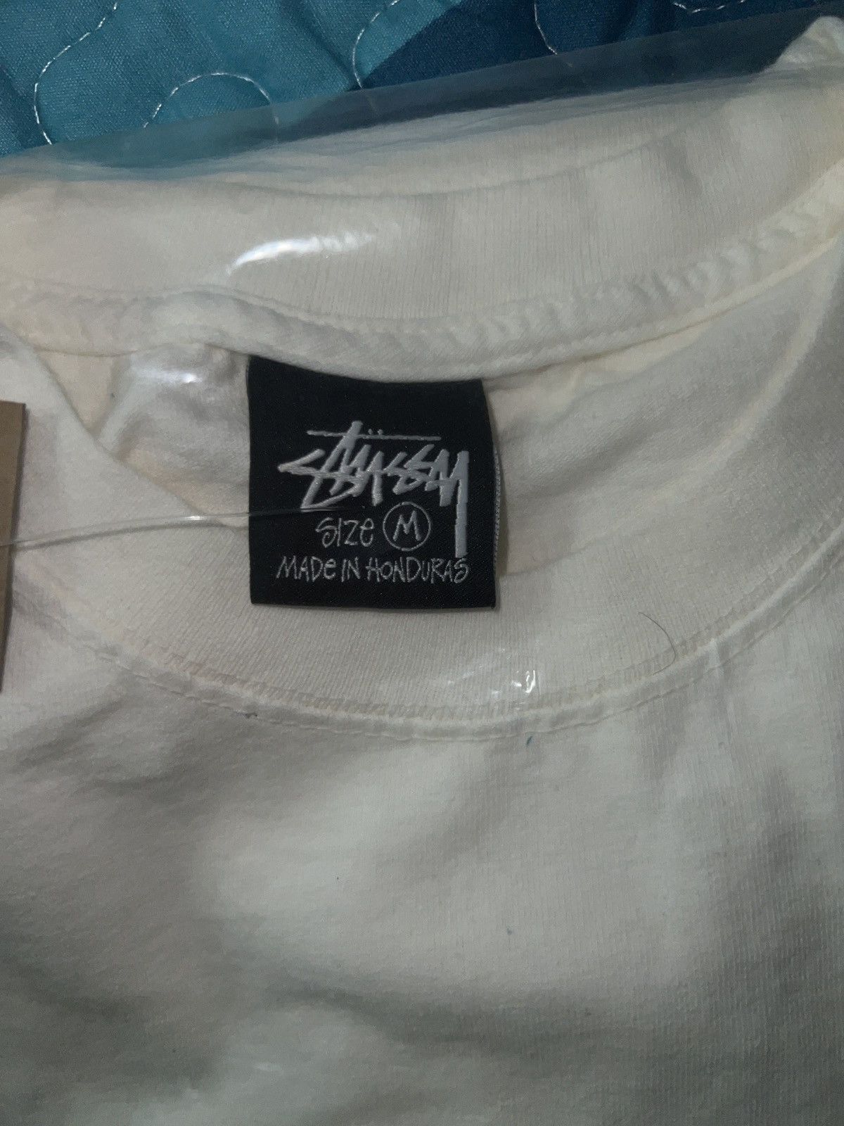 Stussy Stussy White Cotton T-shirt M International Size US M / EU 48-50 / 2 - 5 Thumbnail