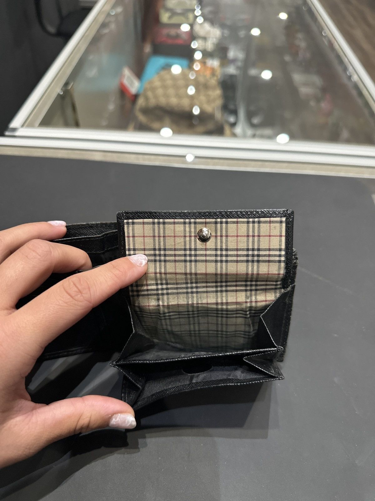 Burberry Burberry Bifold Wallet Size ONE SIZE - 4 Thumbnail