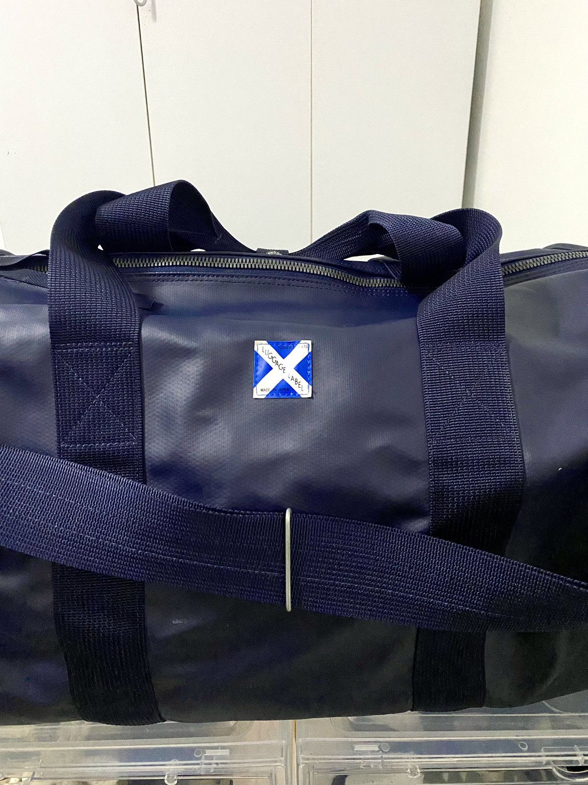 Japanese Brand Luggage Label Boston Travel Sling bag Size ONE SIZE - 4 Thumbnail