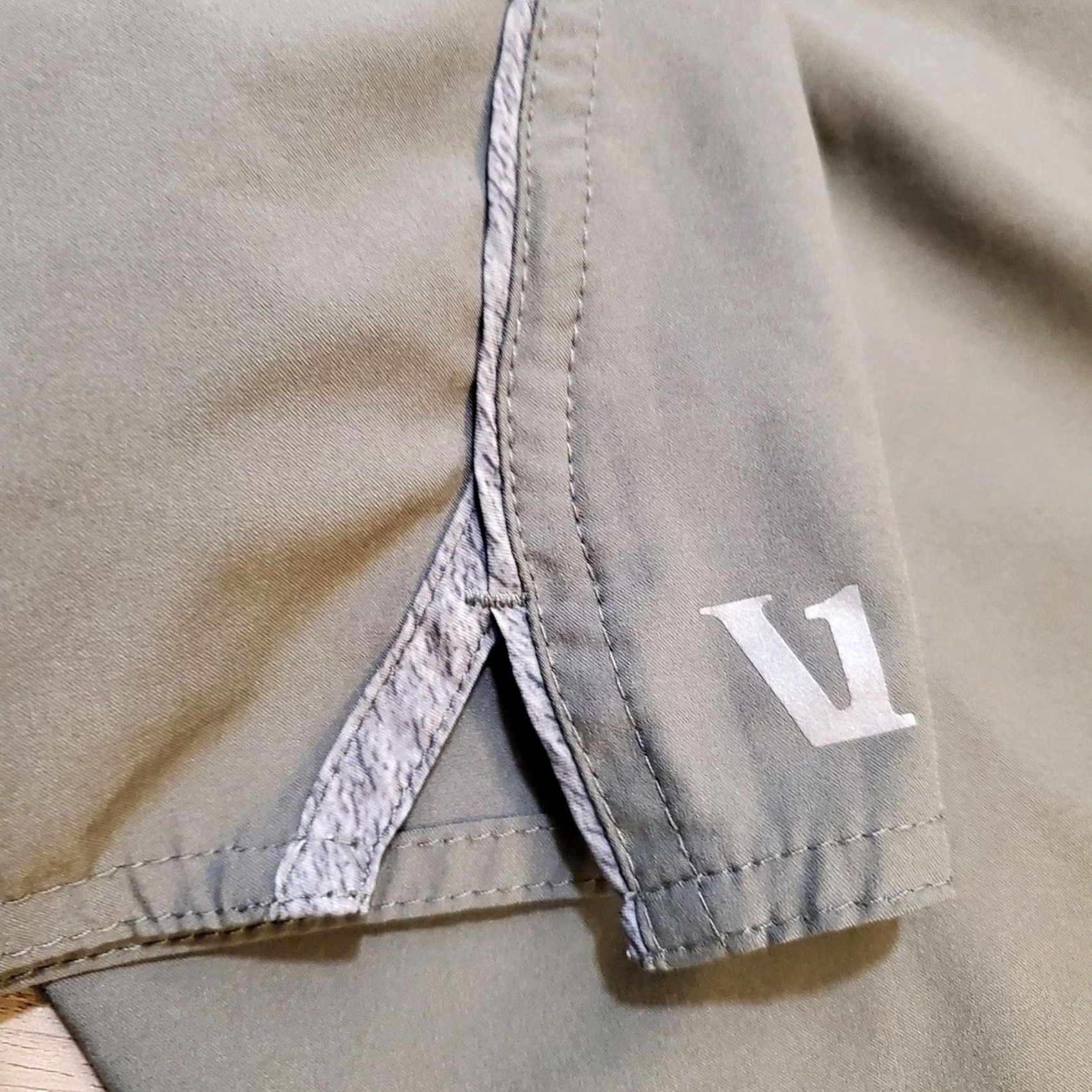 Vuori Vuori Trail Short Lined Mens XL Green Active stretch Gorpcore Size US 33 - 4 Thumbnail