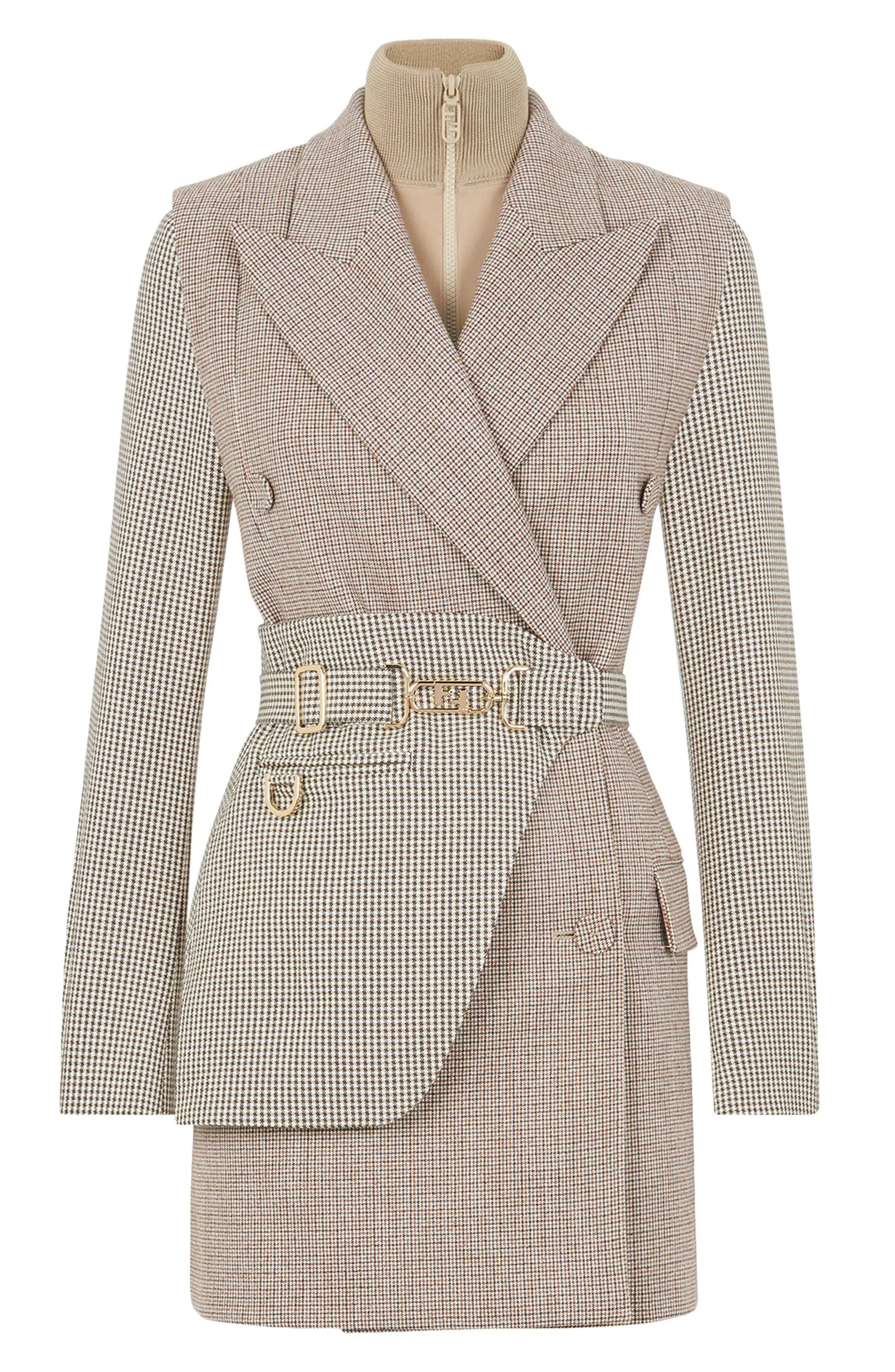 Fendi o1loc1c0824 Jacket in Beige Size XL / US 12-14 / IT 48-50 - 1 Thumbnail