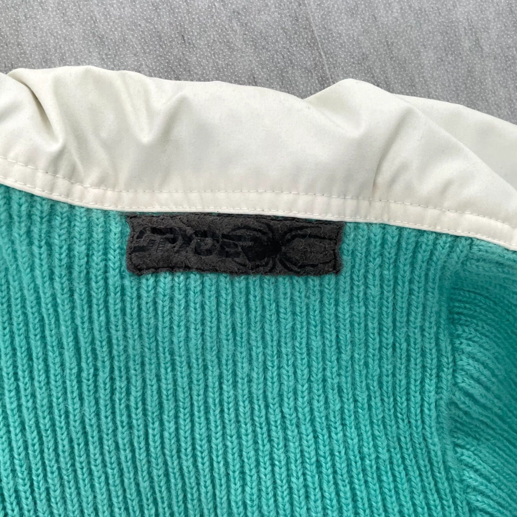 Spyder VINTAGE Spyder Women's Pullover Sweater Large Blue Wool Knitted Logo Casual Outdoor Size L / US 10 / IT 46 - 5 Thumbnail