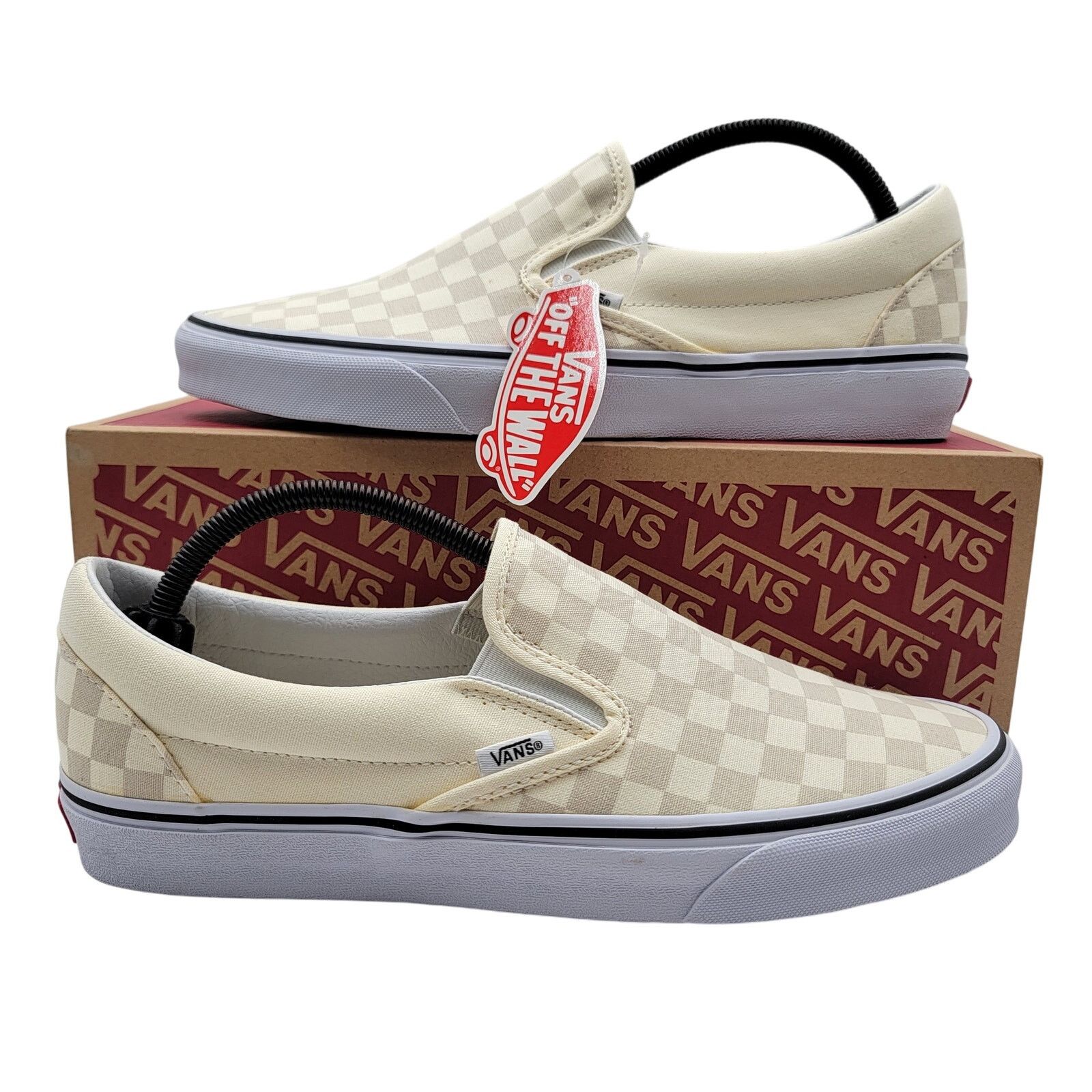 Vans Vans Classic Slip-On Checkerboard White - Men Size 10.5 NIB Size US 10.5 / EU 43-44 - 1 Thumbnail