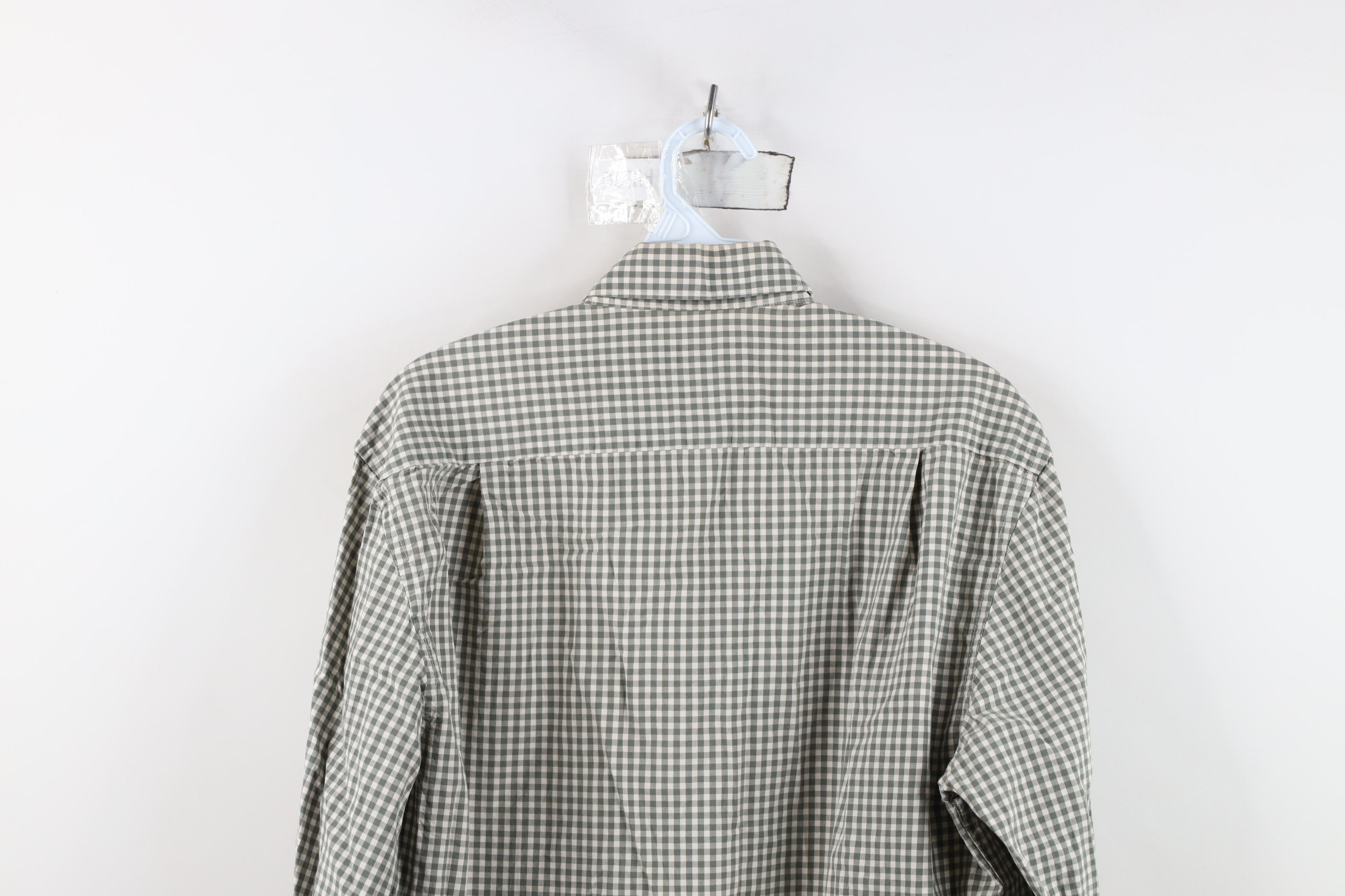 Barbour Barbour Spell Out Gingham Plaid Collared Button Down Shirt Size US S / EU 44-46 / 1 - 14 Thumbnail