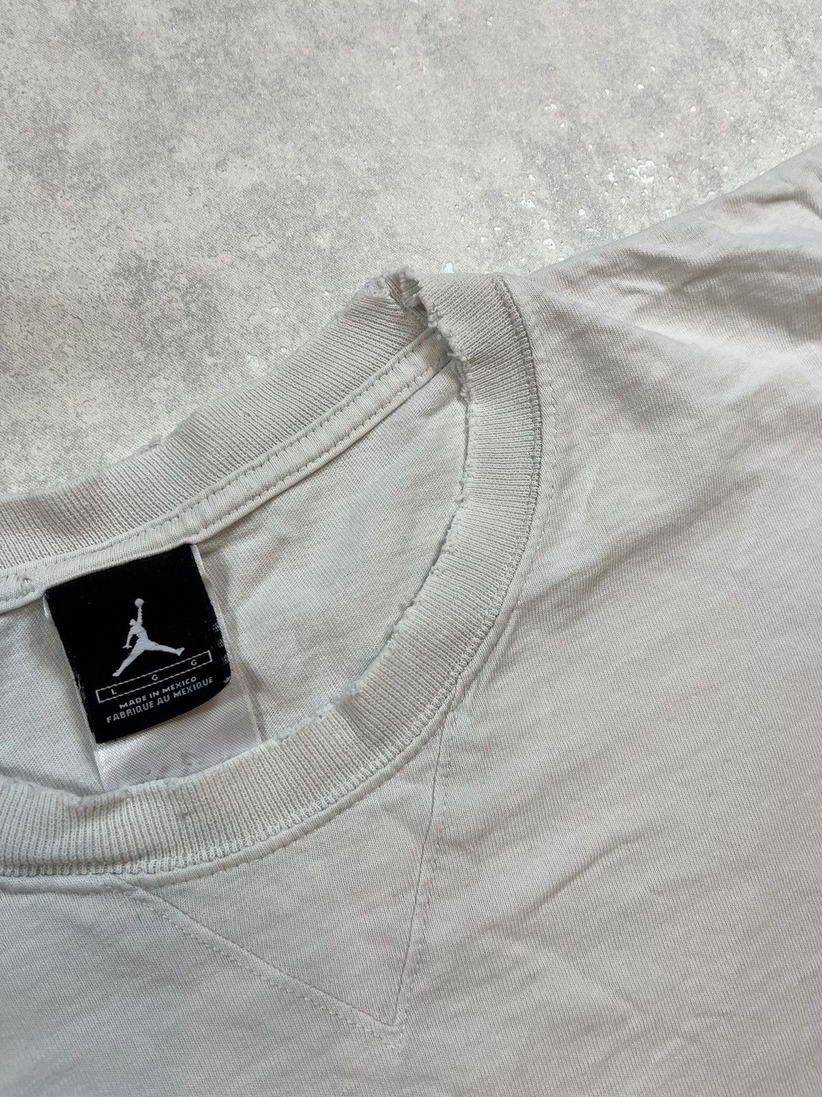 Nike × Vintage 90s Nike Jordan Vintage Y2K Big Retro Logo Tee T-Shirt Size US L / EU 52-54 / 3 - 6 Thumbnail