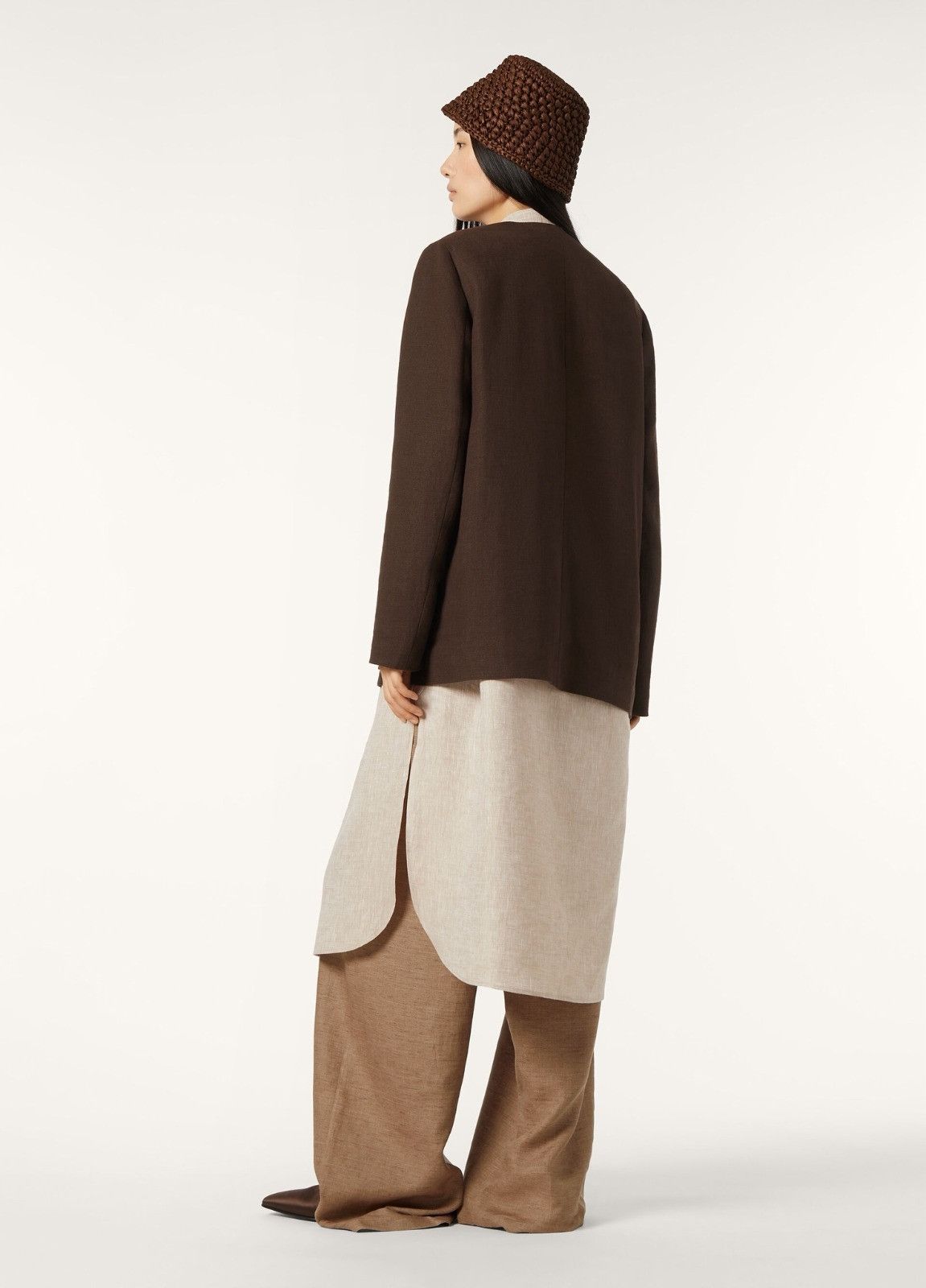 Loro Piana o1srvl11e0526 FAP0079 Hanna Jacket in Brown Size S / US 4 / IT 40 - 6 Thumbnail