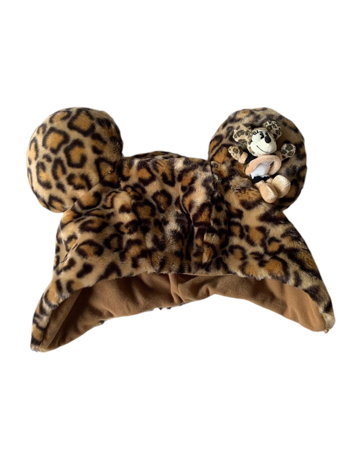 Japanese Brand × Kapital × Vintage Rare Minnie Mouse Leopard Pattern Bunny Horn Beanie Hats🐆 Size ONE SIZE - 8 Thumbnail