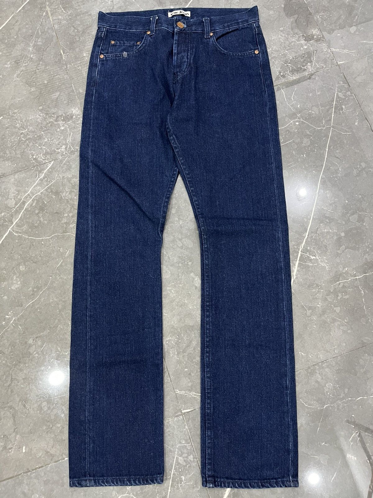 Acne Studios ACNE GIMP JEANS 1996 'AMBITION TO CREATE NOVEL EXPRESSIONS' Size US 30 / EU 46 - 1 Thumbnail