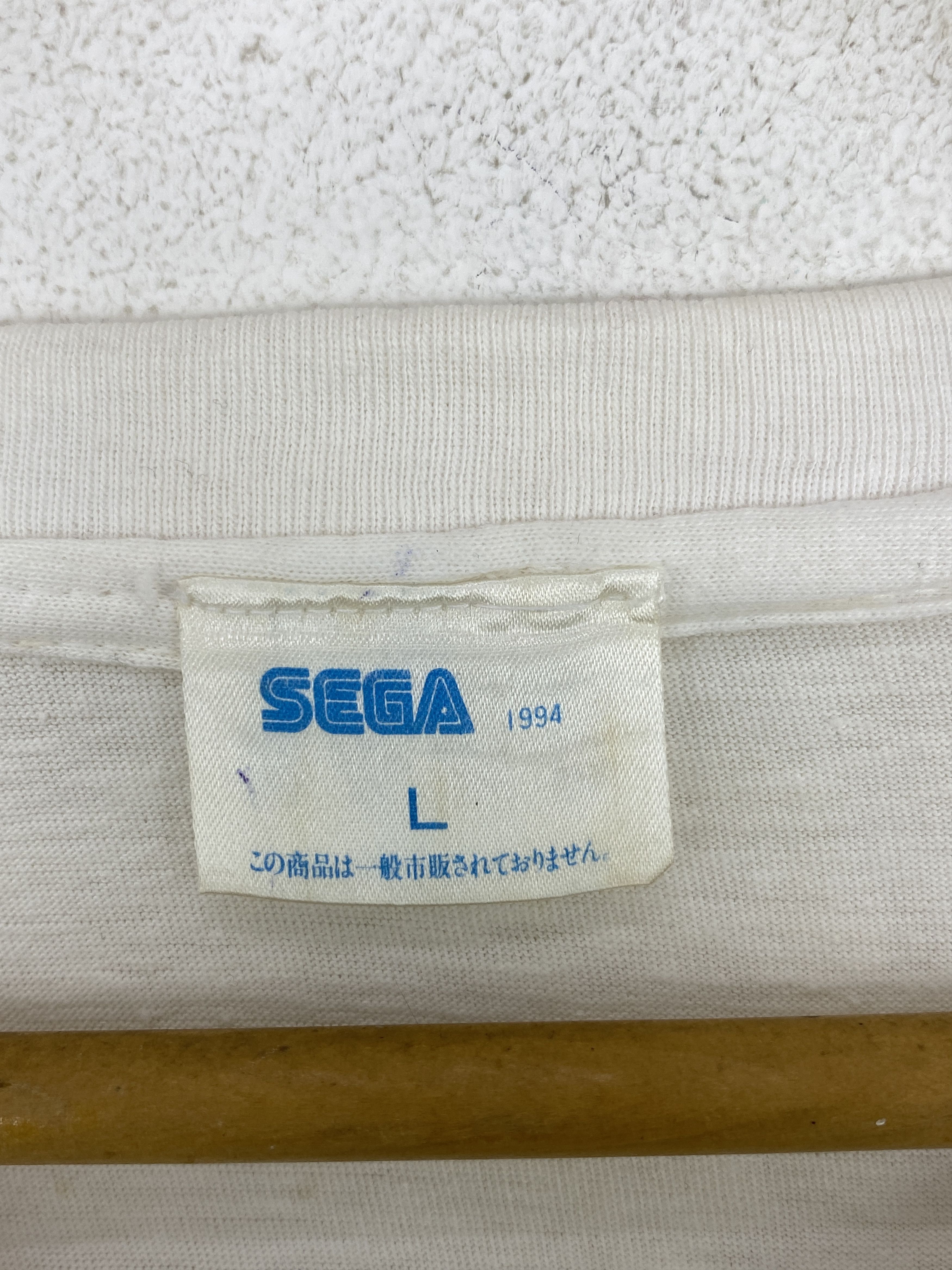 Anime × Japanese Brand × Vintage Vintage 90s Segasonic The Hedgehog Backhit Tee TA0573 Size US L / EU 52-54 / 3 - 5 Thumbnail