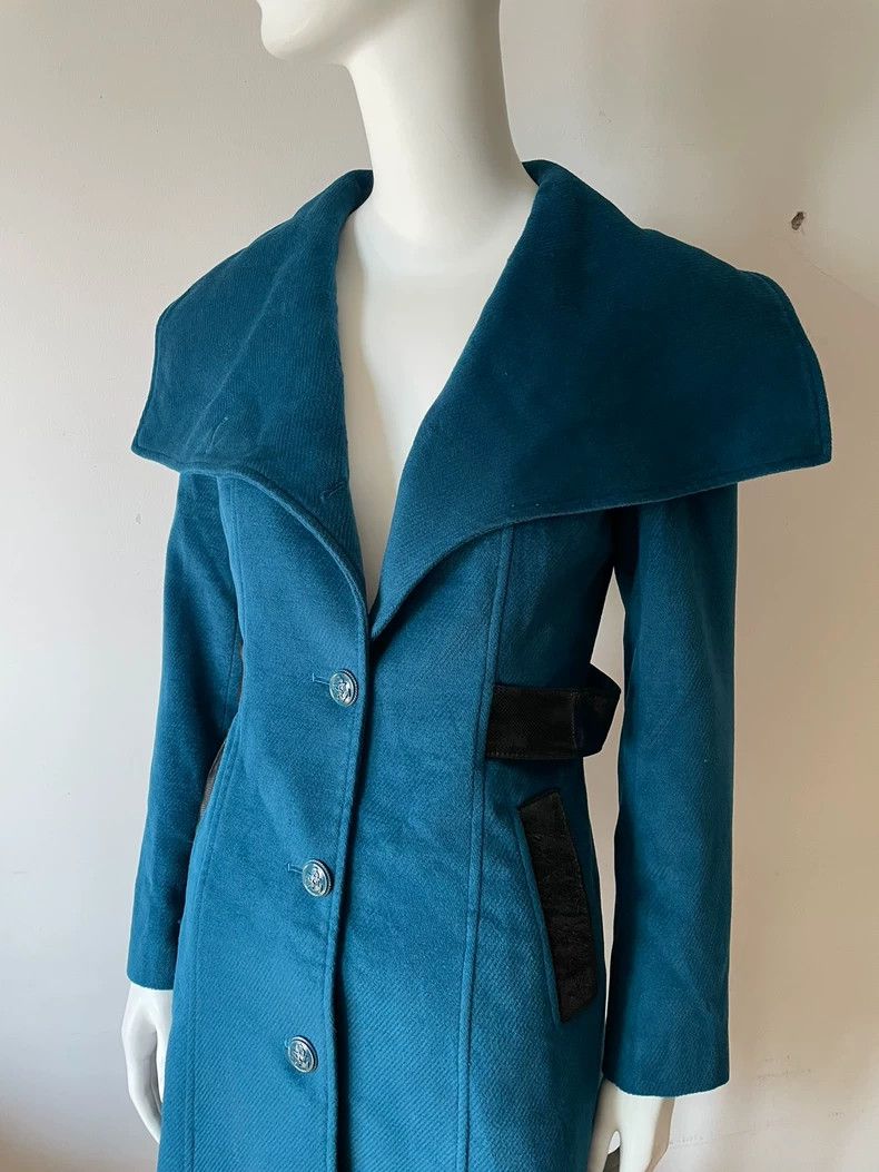 Helmut Lang Helmut Lang Blue and blue temperament handsome wool jacket Size US XL / EU 56 / 4 - 6 Thumbnail