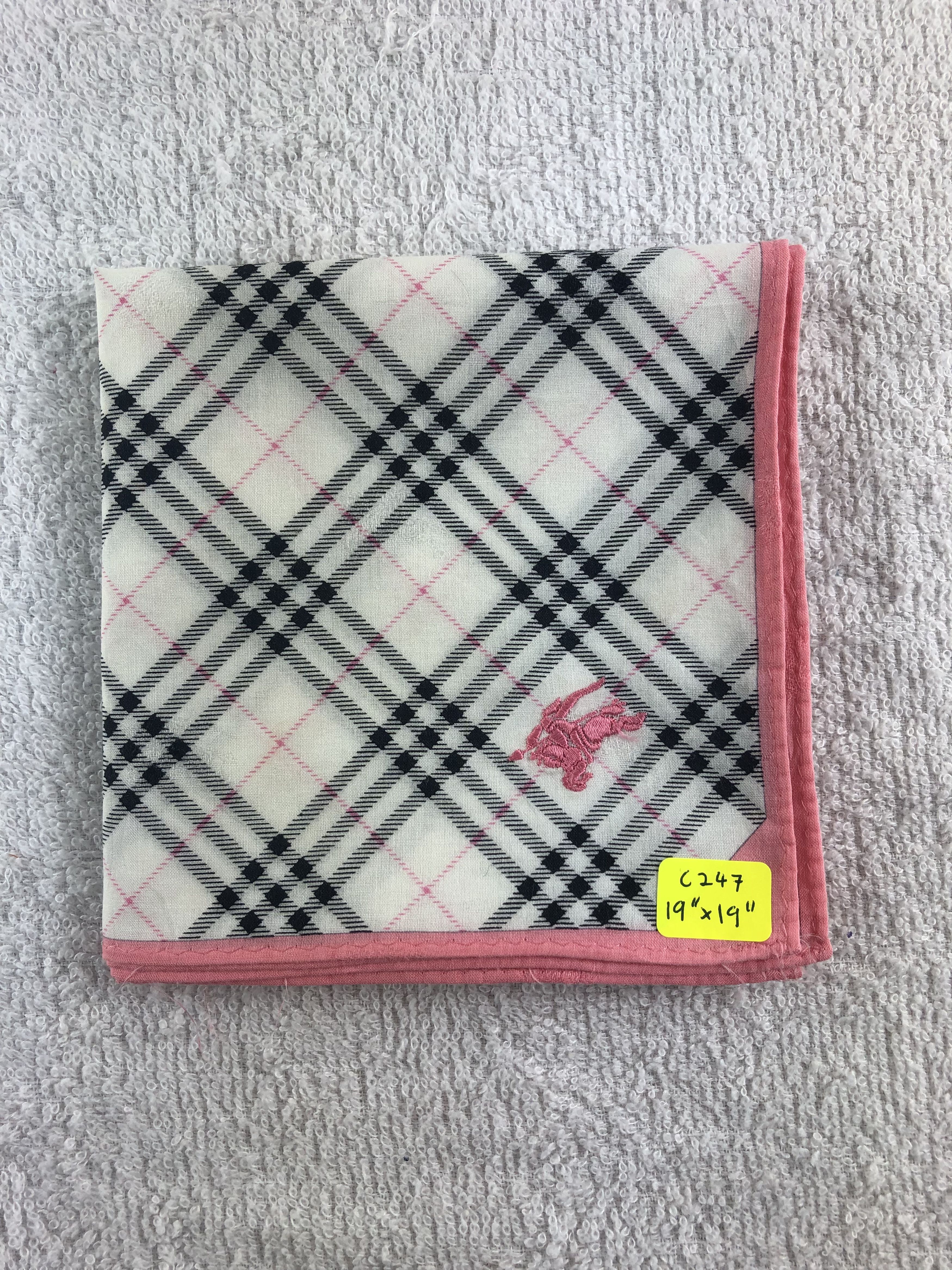 Burberry Burberry Handkerchief / Bandana / Neckerchief C247 Size ONE SIZE - 7 Thumbnail