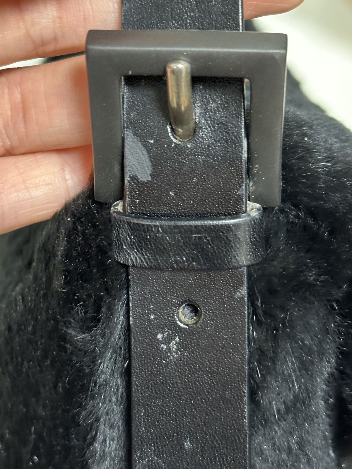 Fendi FENDI Fall Winter 1999 Fur Mamma Baguette Bag Size ONE SIZE - 8 Thumbnail