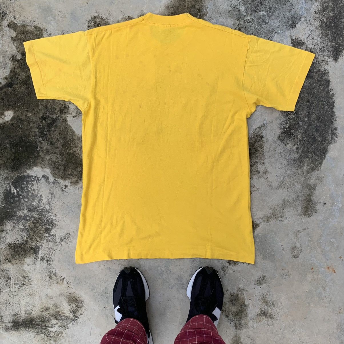 Vintage $50- VTG SHEEP FACE EMOJI Size US L / EU 52-54 / 3 - 2 Thumbnail