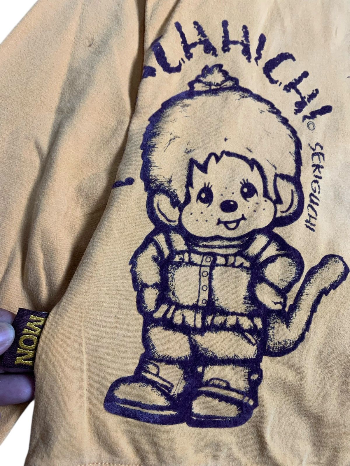 Japanese Brand VINTAGE MONCHHICHI FUR HOODIE ANIME AND CARTOON NETWORK Size US M / EU 48-50 / 2 - 3 Thumbnail