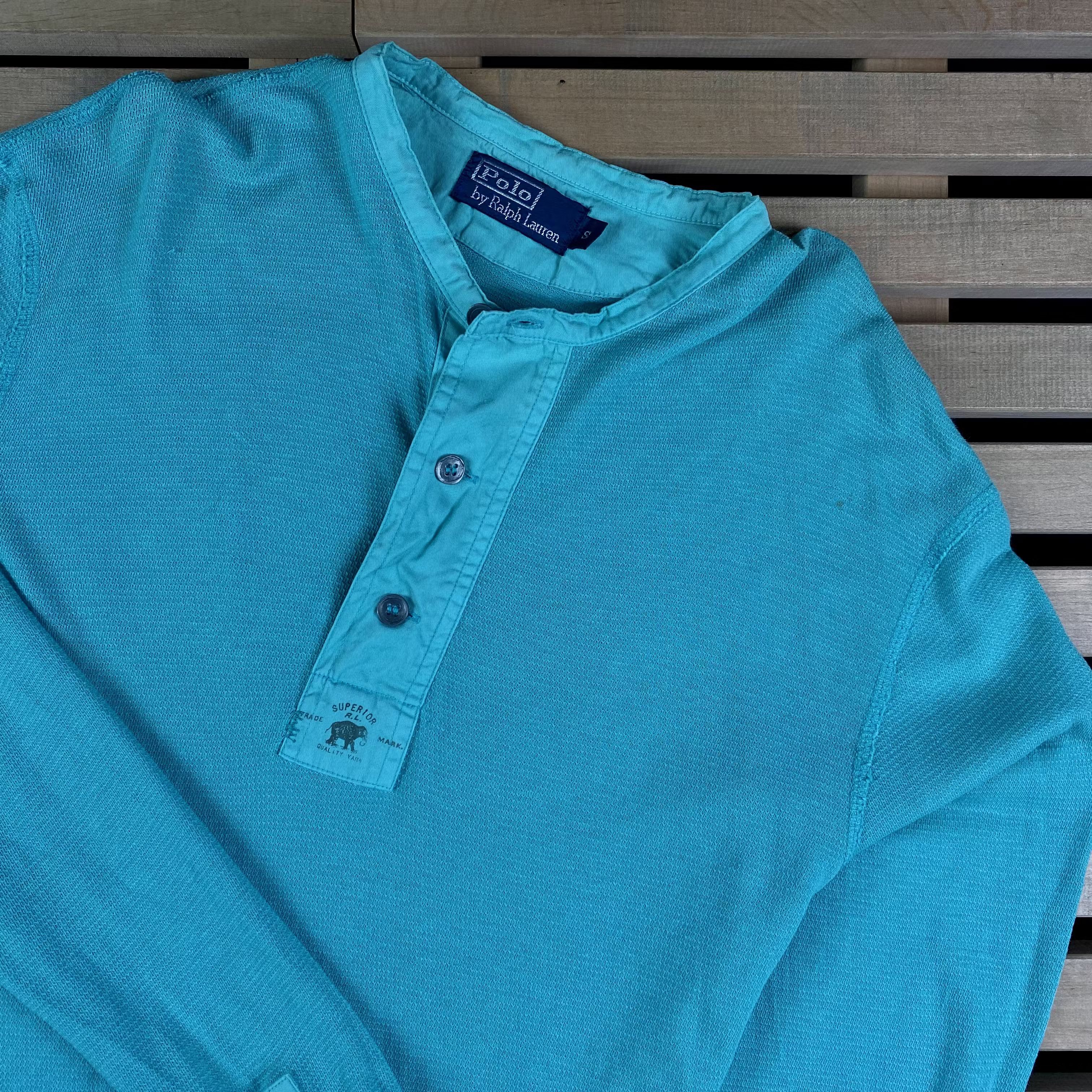 Polo Ralph Lauren × Ralph Lauren × Vintage Mens Long Sleeve Polo Ralph Lauren Vintage Size S Size US S / EU 44-46 / 1 - 2 Thumbnail