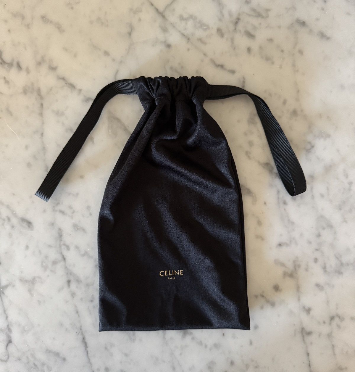 Celine × Hedi Slimane CELINE LEATHER TRIOMPHE SUNGLASSES CASE Size ONE SIZE - 4 Thumbnail