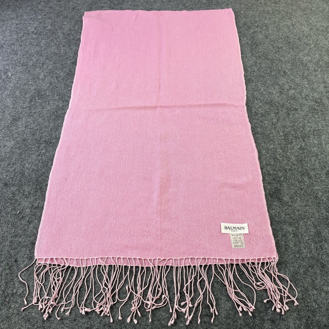 Pierre Balmain Vintage Balmain Scarf / Muffler / Neckwear T376 Size ONE SIZE - 1 Thumbnail