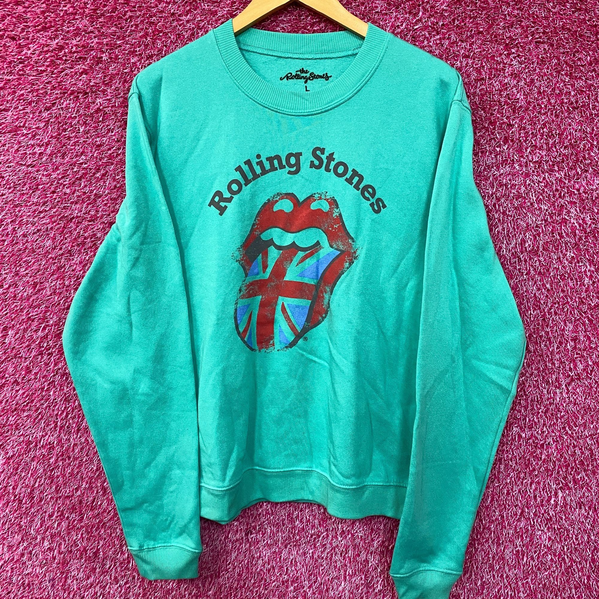 The Rolling Stones The Rolling Stones Tongue Logo Crewneck size Large Size US L / EU 52-54 / 3 - 1 Thumbnail