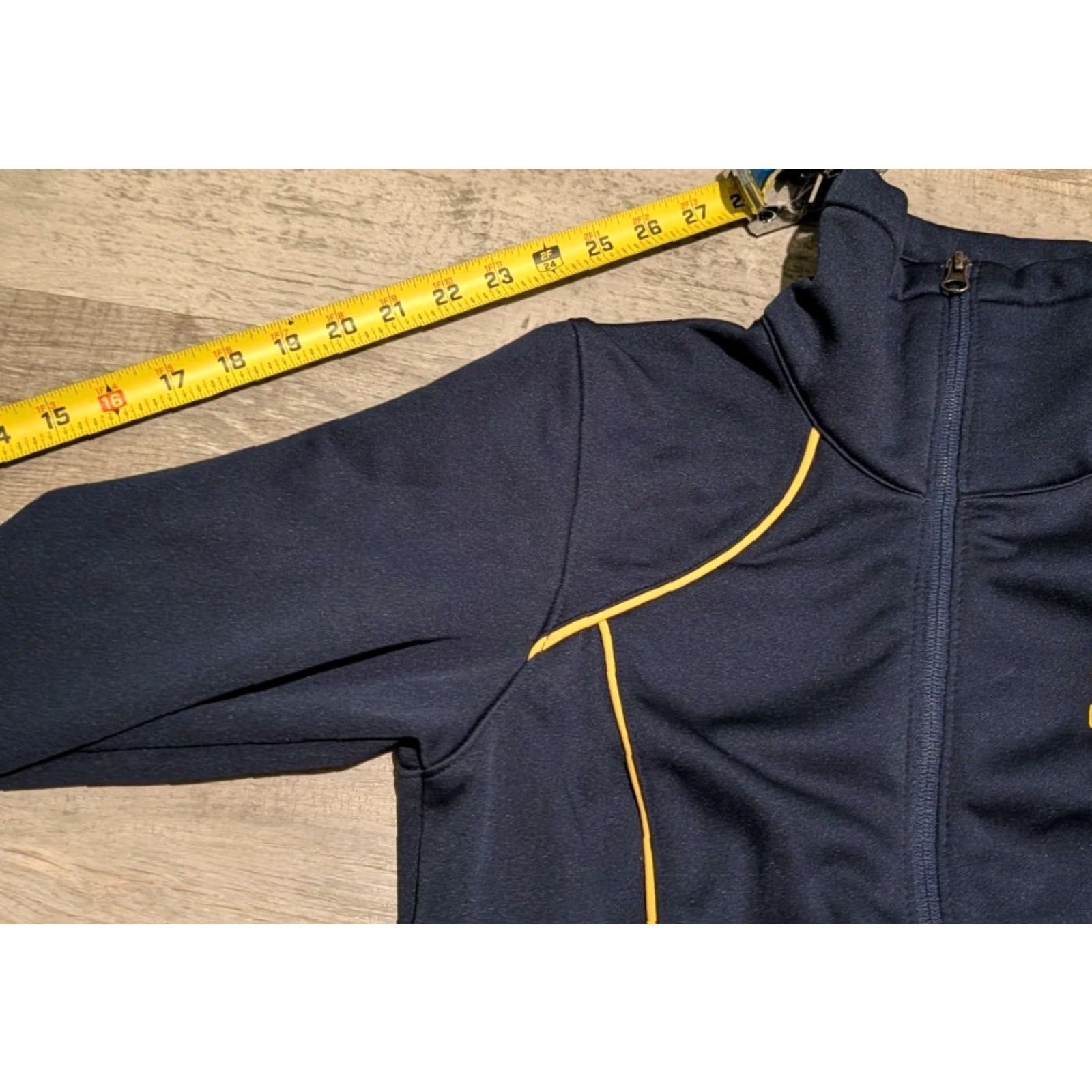 NCAA Columbia Michigan Wolverines Full Zip Jacket Womens S Blue Pockets NCAA Size S / US 4 / IT 40 - 7 Thumbnail